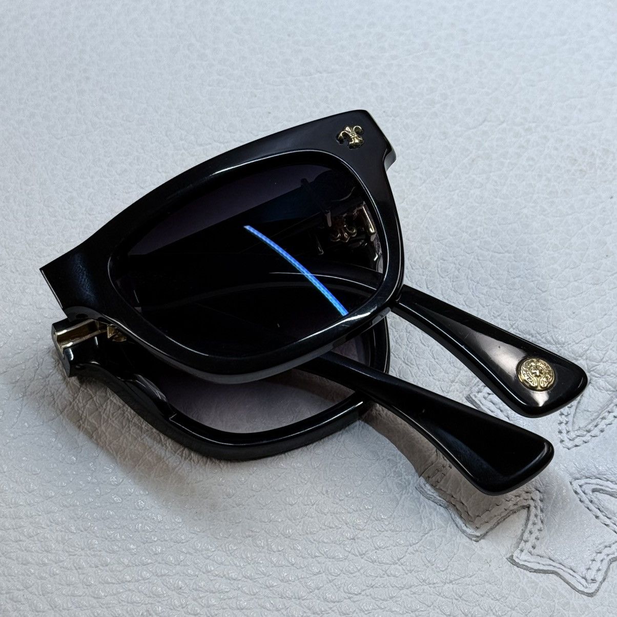 Chrome Hearts Chrome Hearts ZOMBIE GERMS 18K 1/1 Sunglasses Size ONE SIZE - 22 Thumbnail