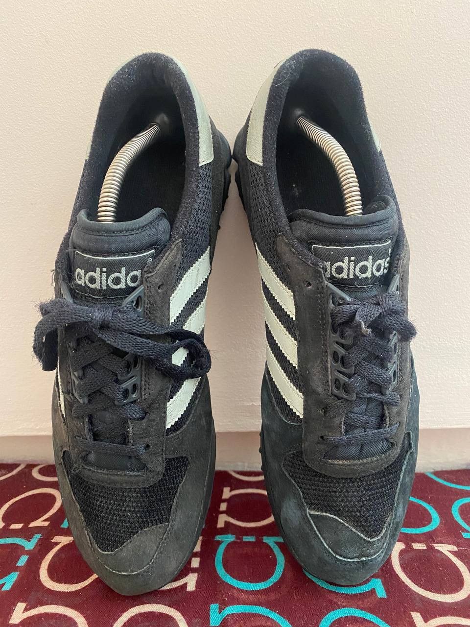Adidas × Vintage 🔥 VTG 90's Adidas Marathon Tr Sneakers 1993 Trainers Shoes Size US 11 / EU 44 - 8 Thumbnail
