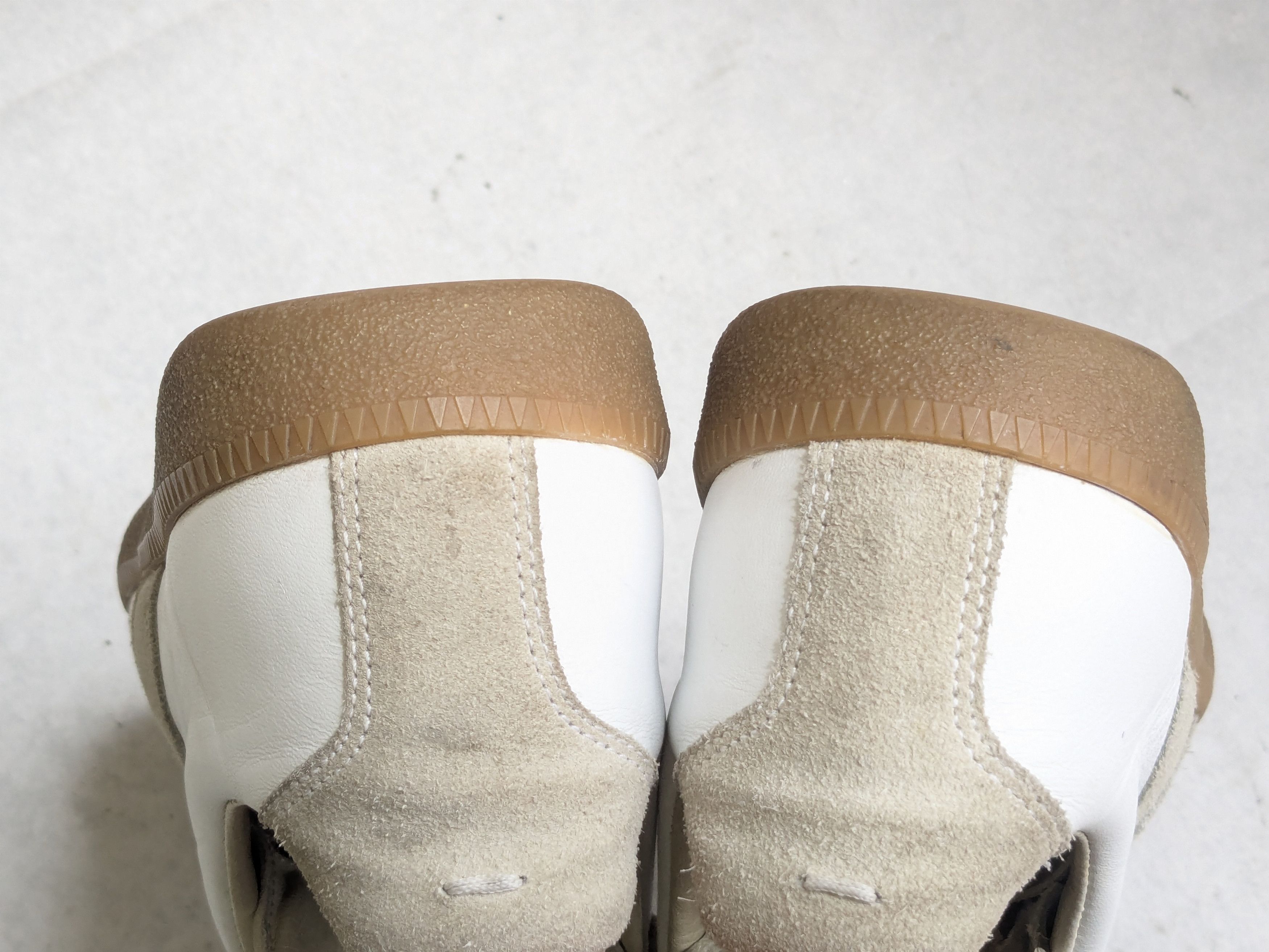 Maison Margiela Maison Margiela Replica GAT White Gray 8 41 Low Tops Gum Size US 8 / EU 41 - 13 Thumbnail