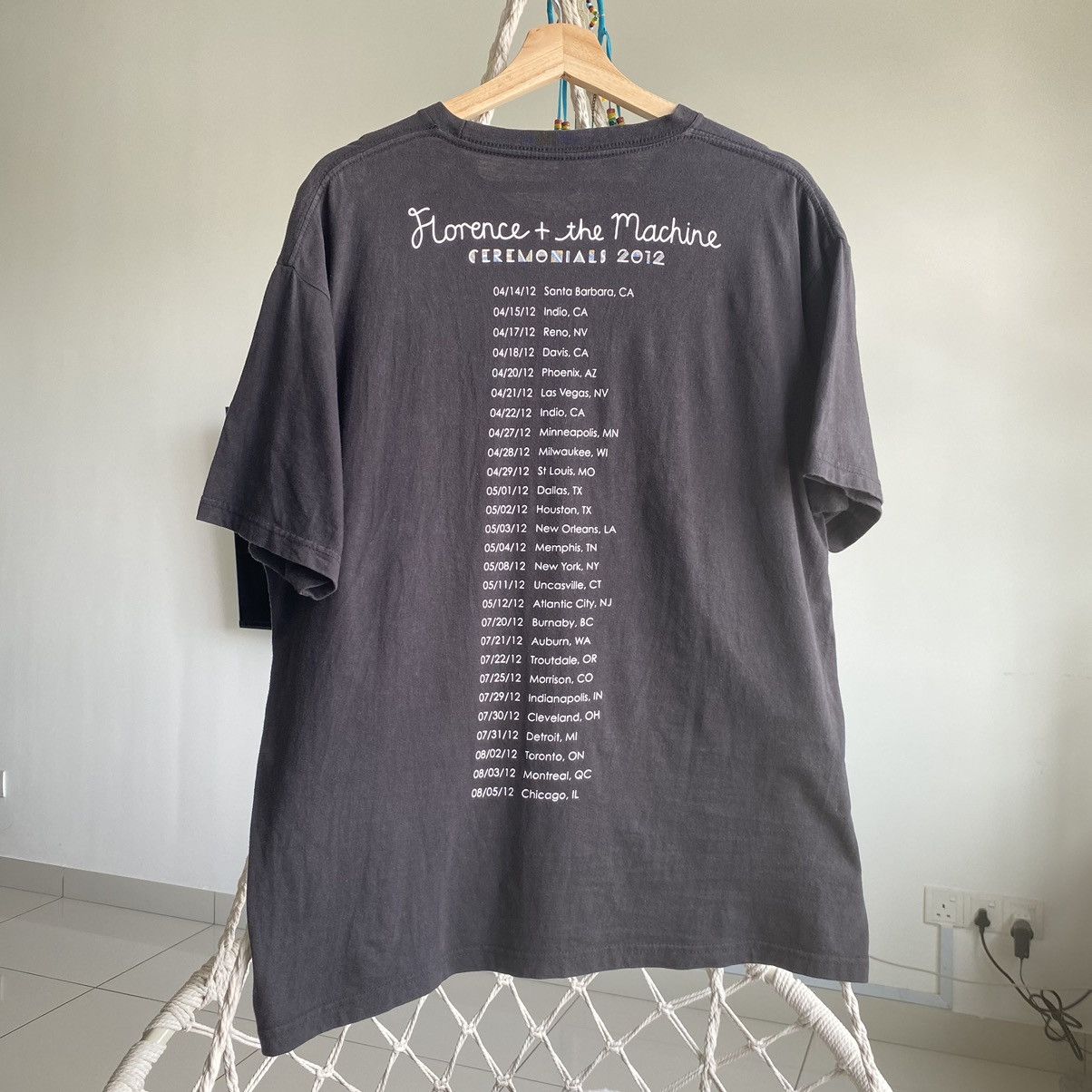 Faded Florence & The Machine Ceremonials Album Band Tee
