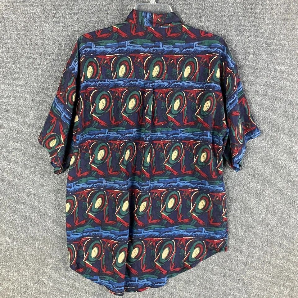 Other Protest Button Up Shirt Men's Small 100% Silk Short Sleeve S Size US S / EU 44-46 / 1 - 5 Thumbnail