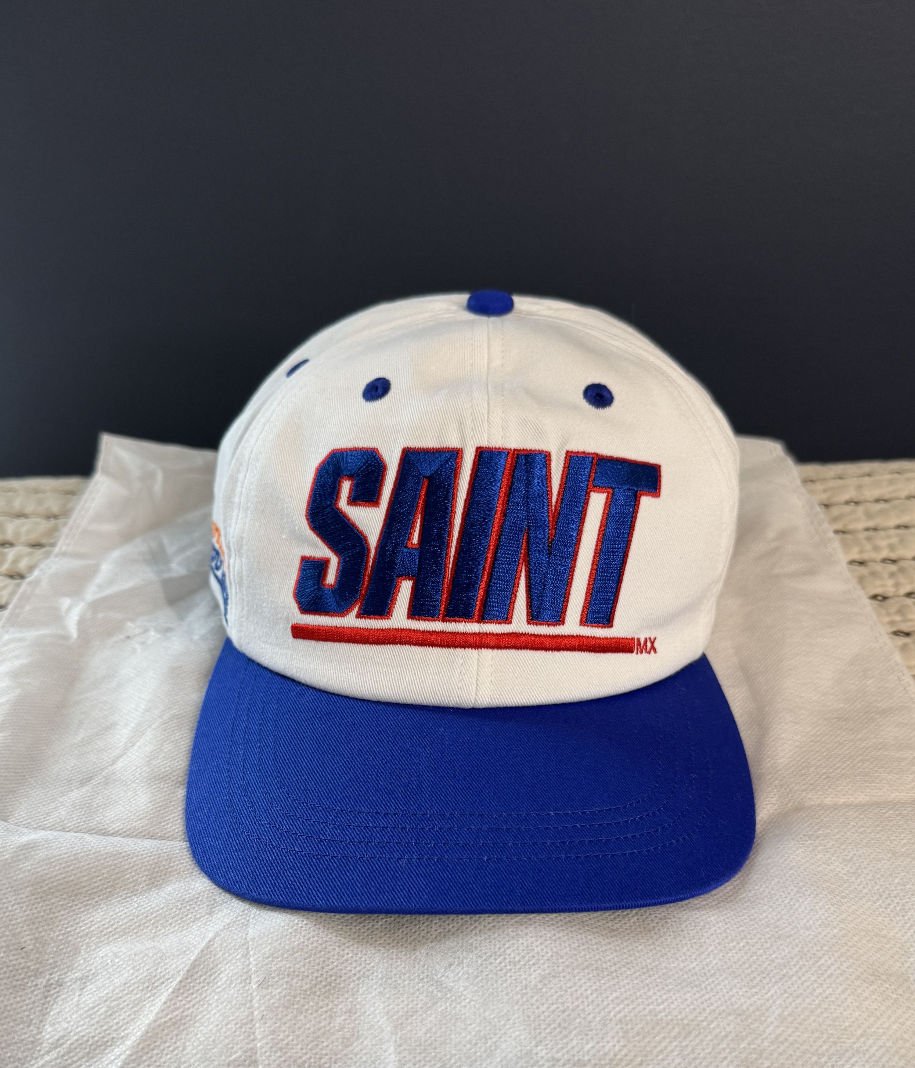 Saint Michael SAINT MICHAEL 'AUTHENTIC GOD LOVE' SNAPBACK NY GIANTS OS Size ONE SIZE - 1 Thumbnail