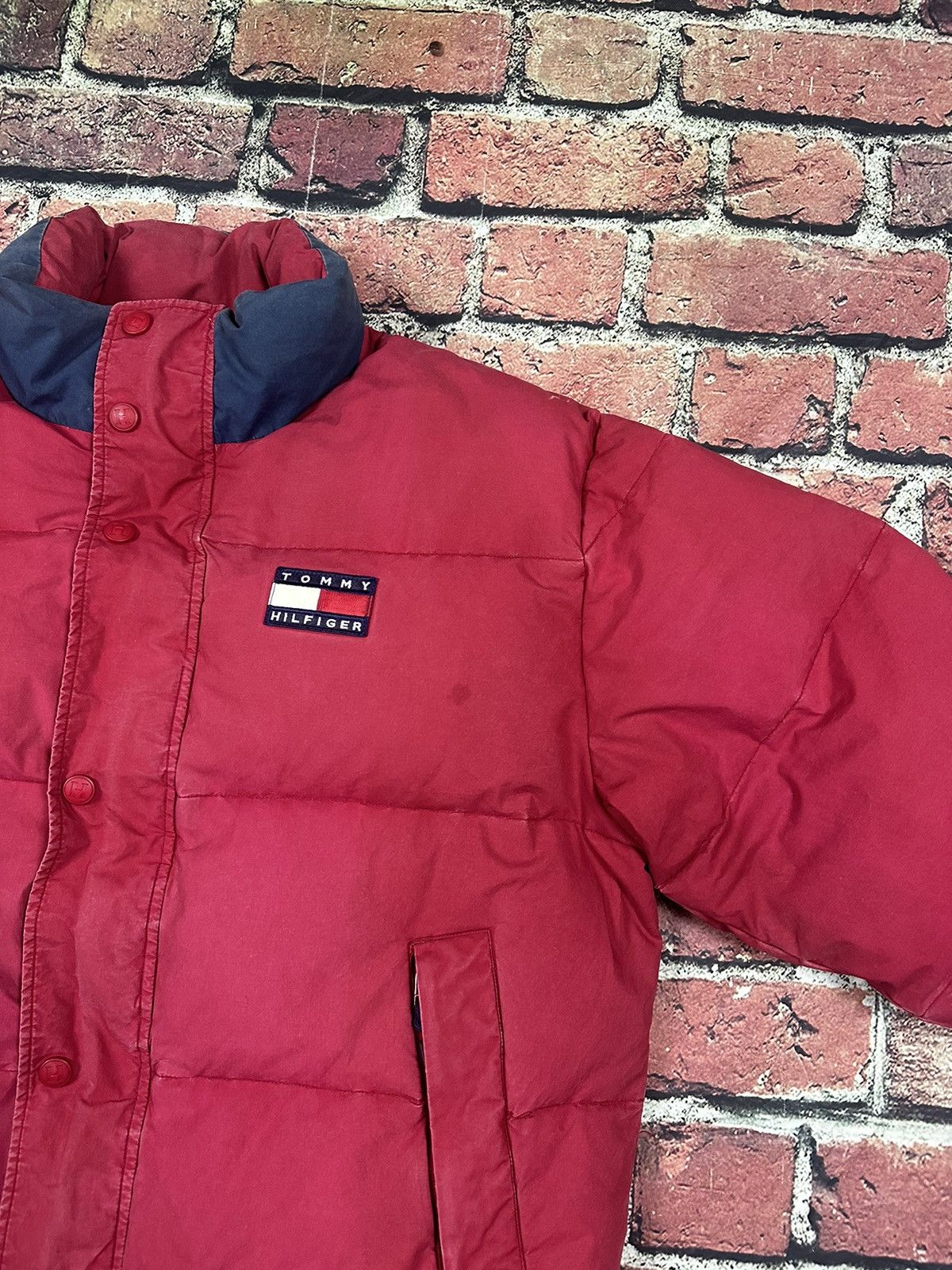 Tommy Hilfiger Vintage Tommy Hilfiger Puffer Down Reversible Jacket Ski Size US XL / EU 56 / 4 - 9 Thumbnail