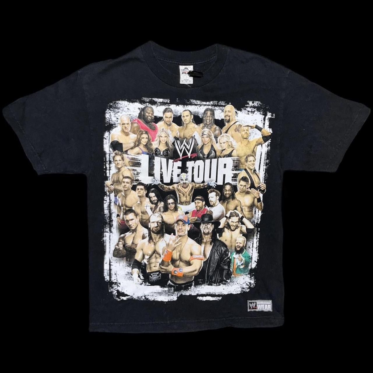 WWE Vintage 2010 John Cena Triple H CM Punk Randy Orton WWE Tee Size US M / EU 48-50 / 2 - 6 Thumbnail