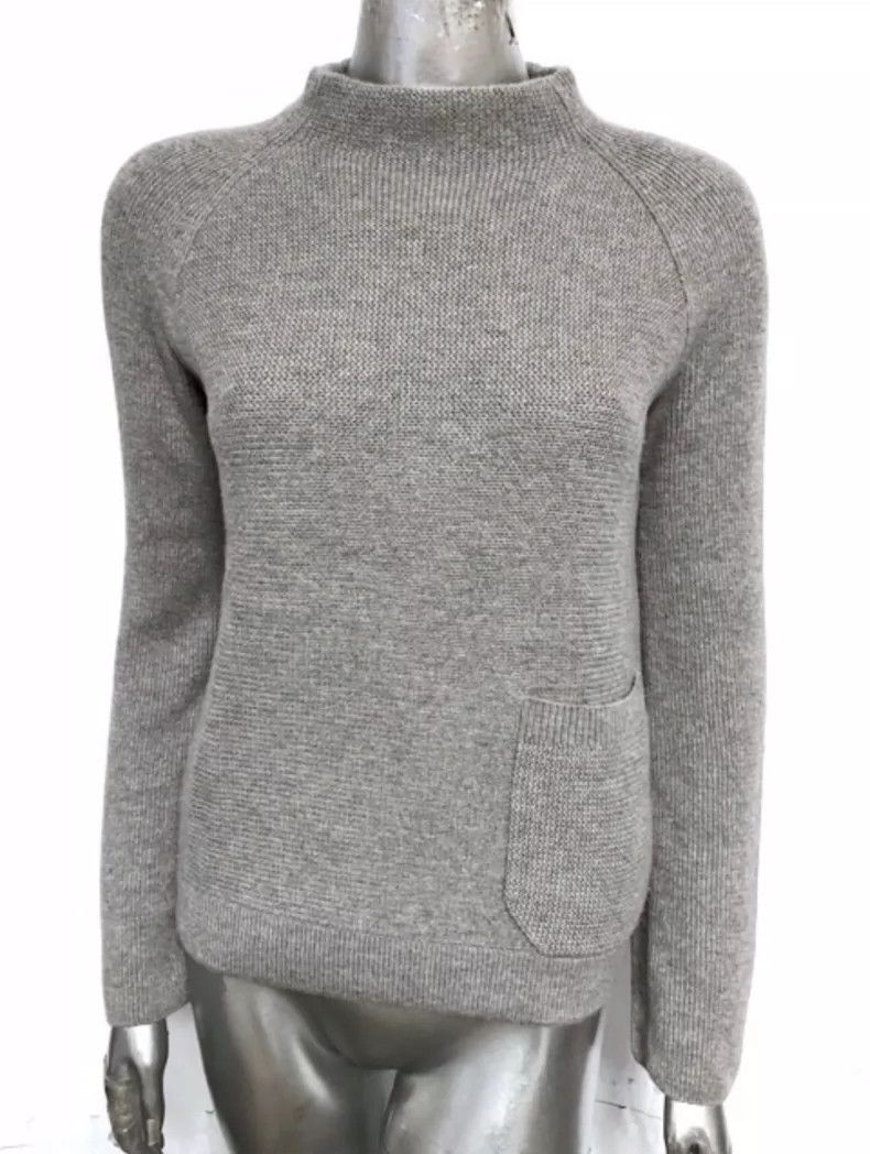 Loro Piana LORO PIANA 100% cashmere high collar knit sweater Size XS / US 0-2 / IT 36-38 - 1 Thumbnail