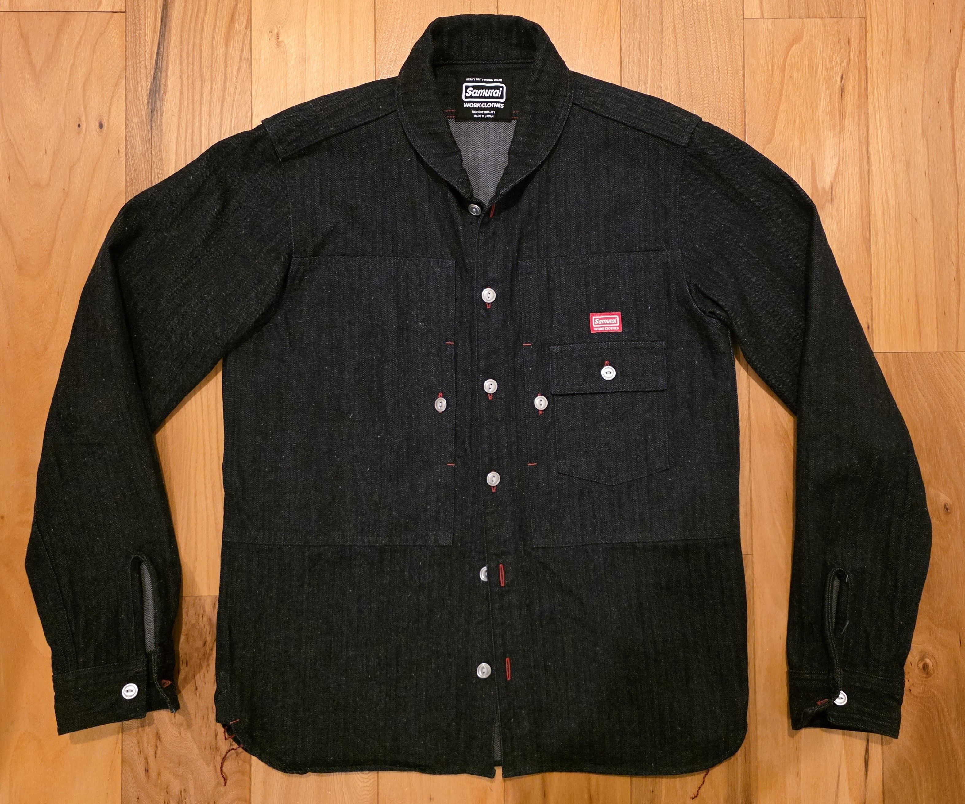 Samurai Jeans Samurai Shawl collar Shirt - Size XL Size US XL / EU 56 / 4 - 1 Thumbnail