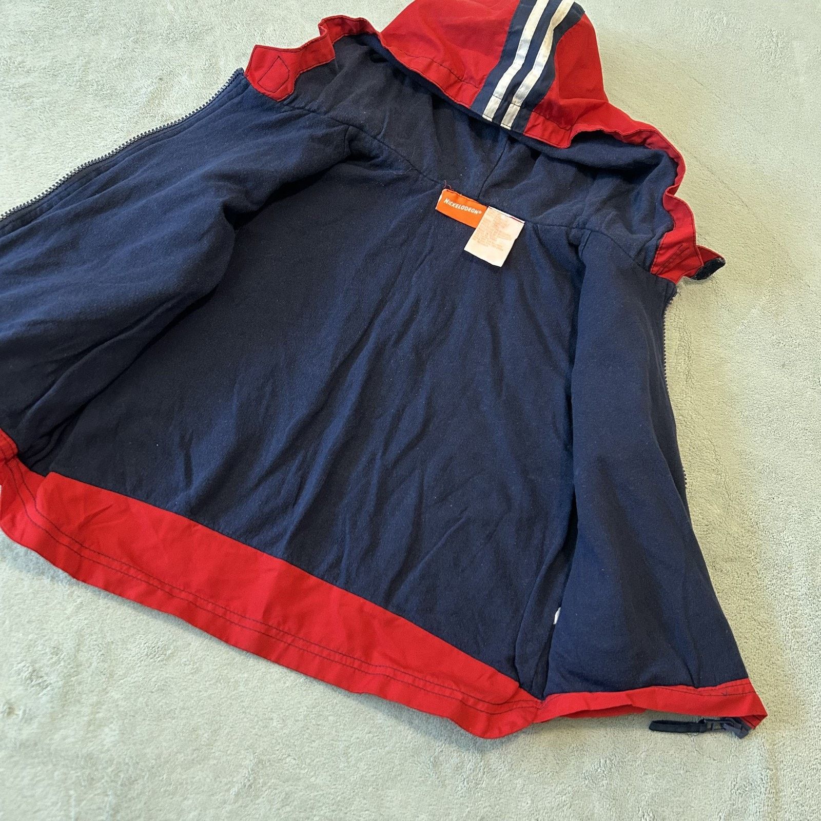 Nickelodeon Jimmy Neutron Vest Youth Size 7 Hooded Jacket Nickelodeon Size ONE SIZE - 10 Thumbnail