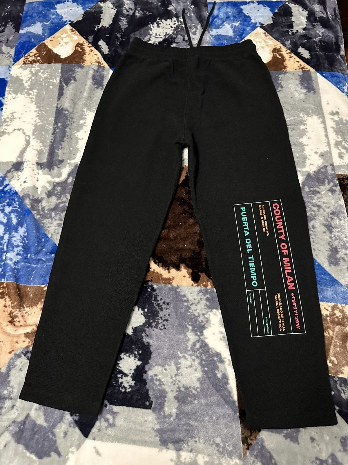 Marcelo Burlon MARCELO REAR PIECE SWEATPANTS. Size US 31 - 7 Thumbnail