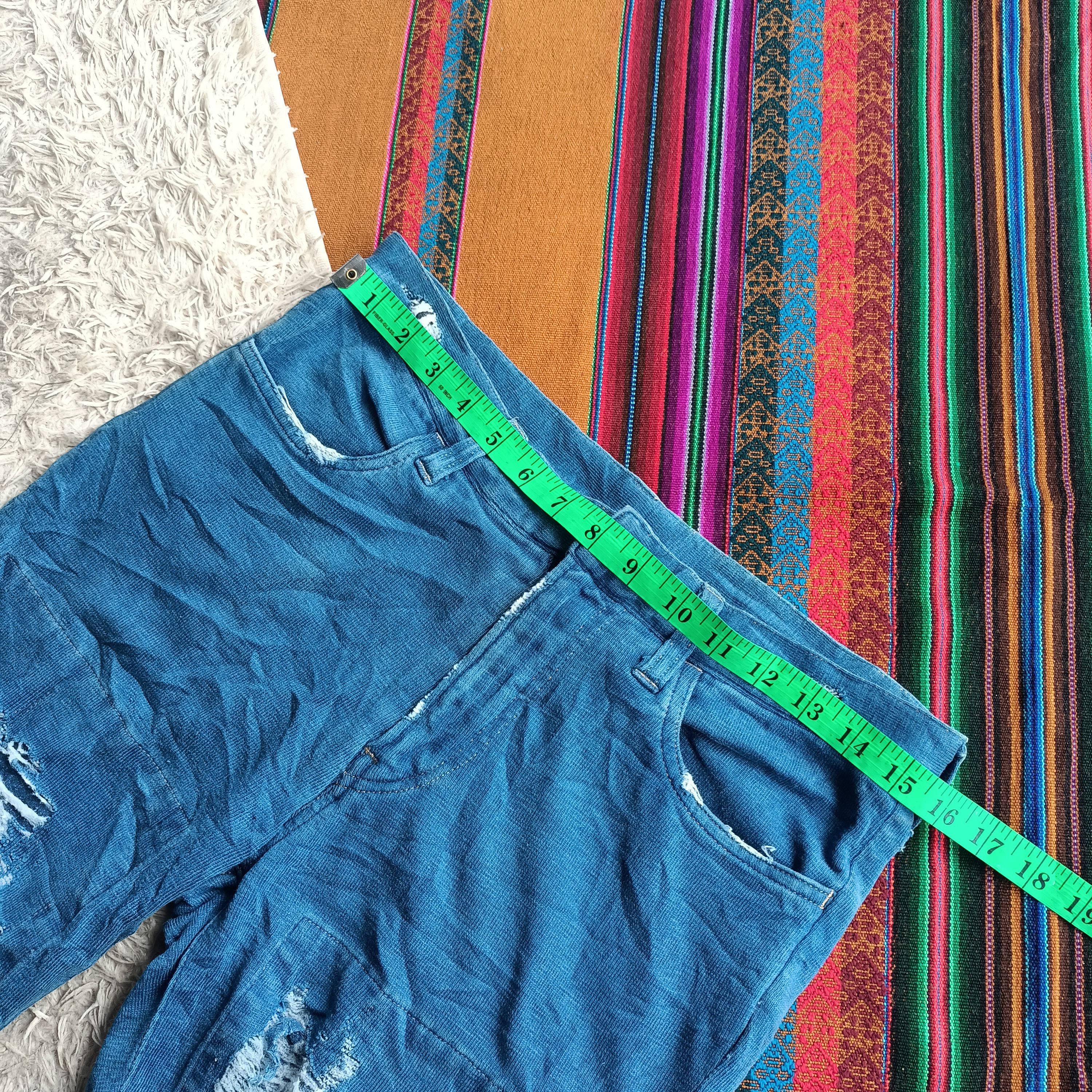 TALKING ABOUT THE ABSTRACTION Talking About The Abstraction buckle back ripped pants Size US 31 - 17 Thumbnail