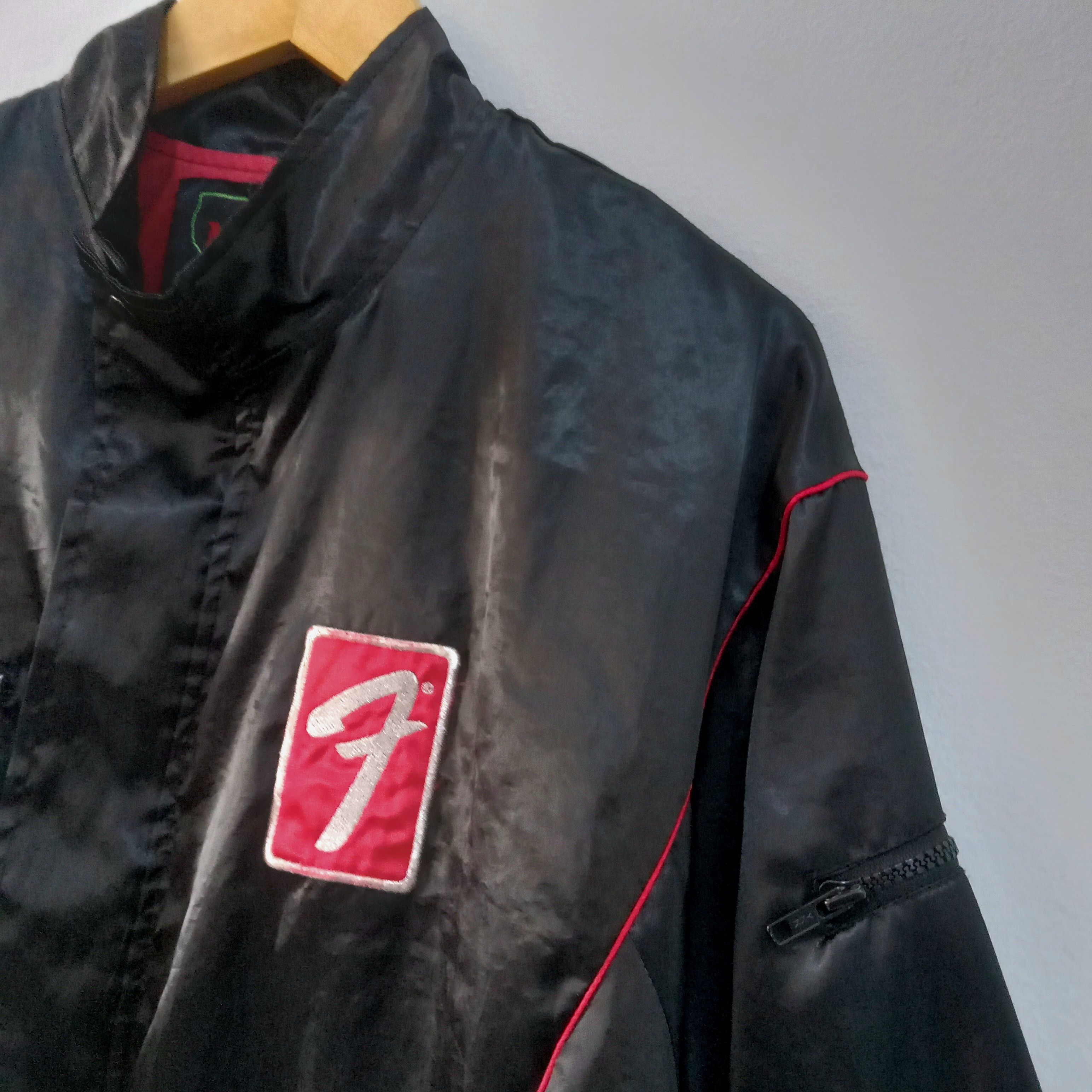 Vintage Vintage 80s Fender bomber jacket Size US XL / EU 56 / 4 - 5 Thumbnail