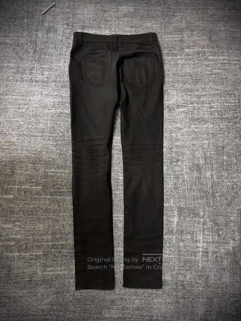 Saint Laurent Paris Saint Laurent Paris Black Five-Zipper Denim Jeans Size US 28 / EU 44 - 2 Thumbnail
