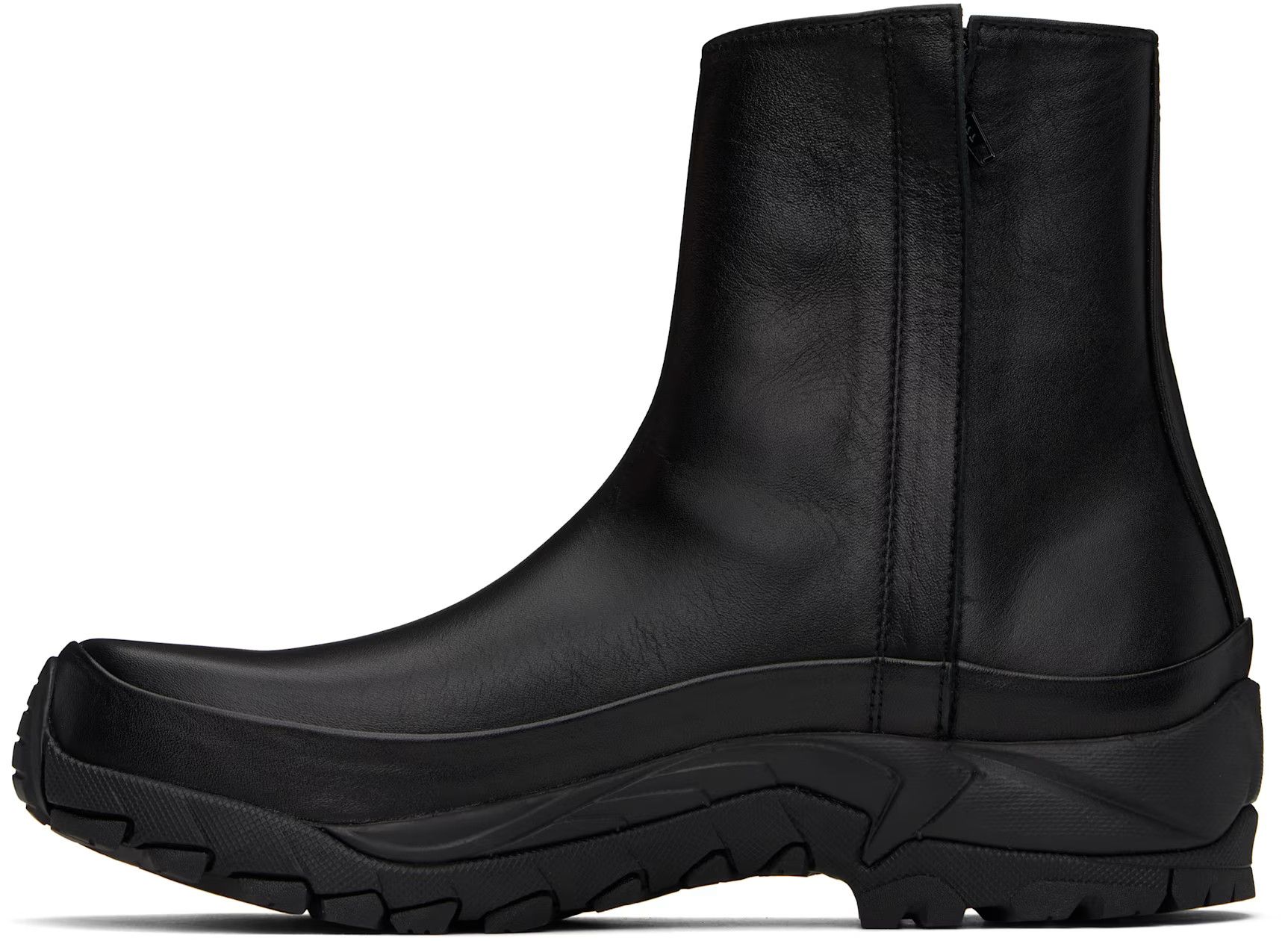 Juun.J Juun.J Black Vibram Ankle Boots Size US 9 / EU 42 - 2 Thumbnail