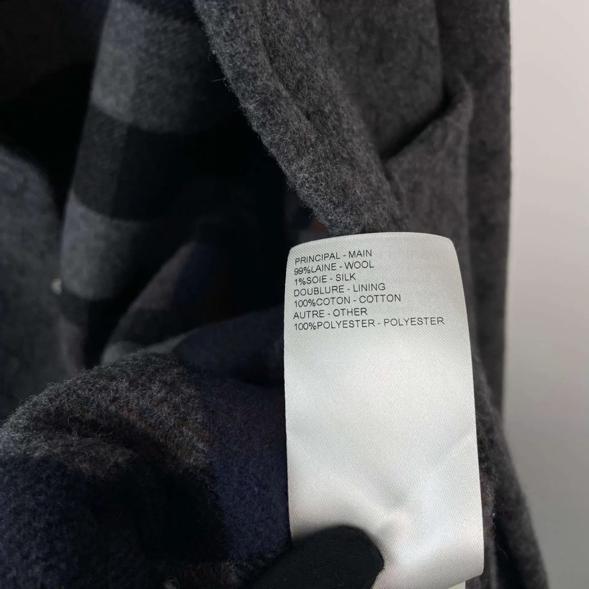Louis Vuitton LV Gray All Over Subtle Print Jacket Size 50 Size US M / EU 48-50 / 2 - 7 Thumbnail