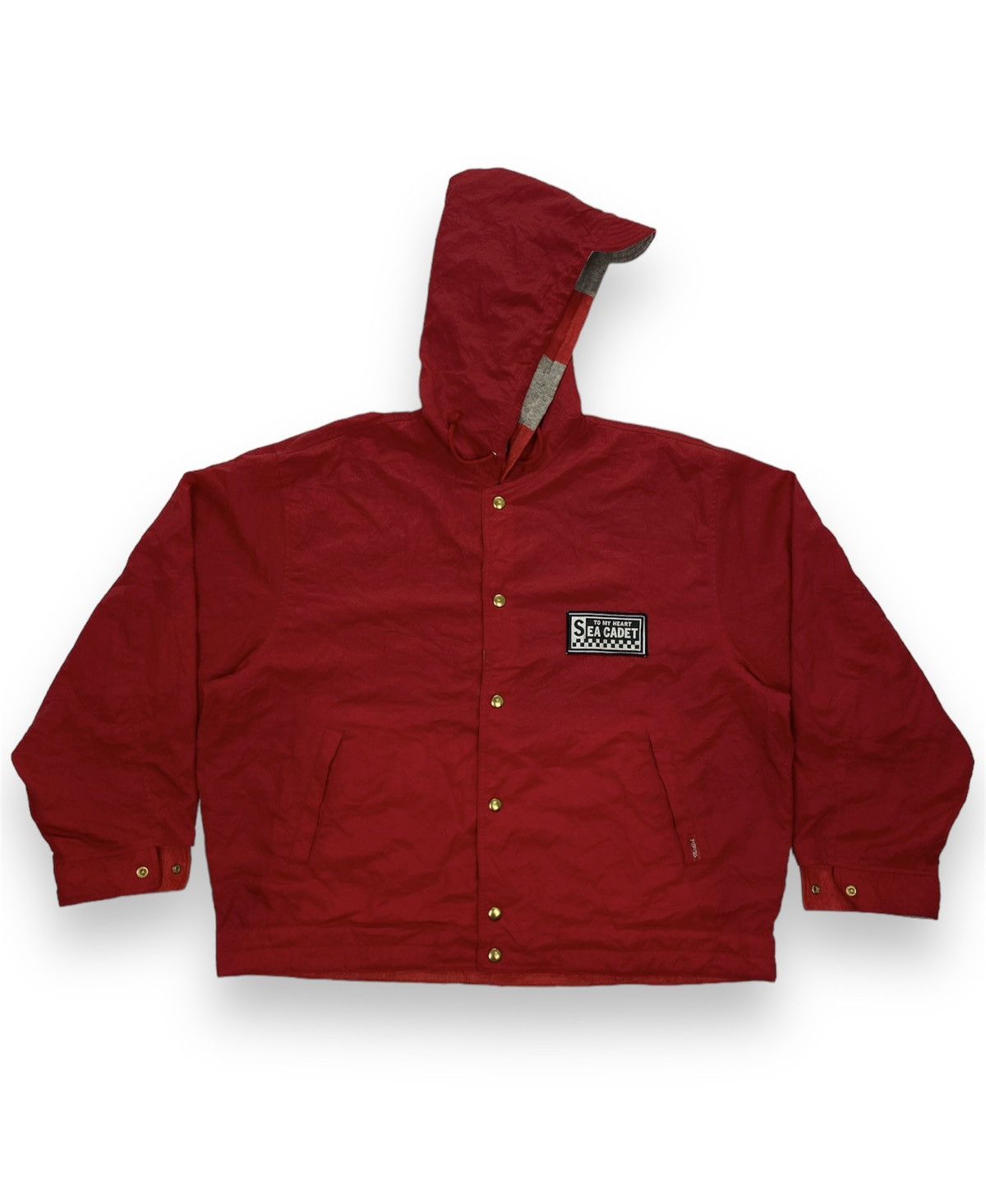 Japanese Brand Vintage Mindful Sea Cadet Reversible Jacket Size US L / EU 52-54 / 3 - 3 Thumbnail