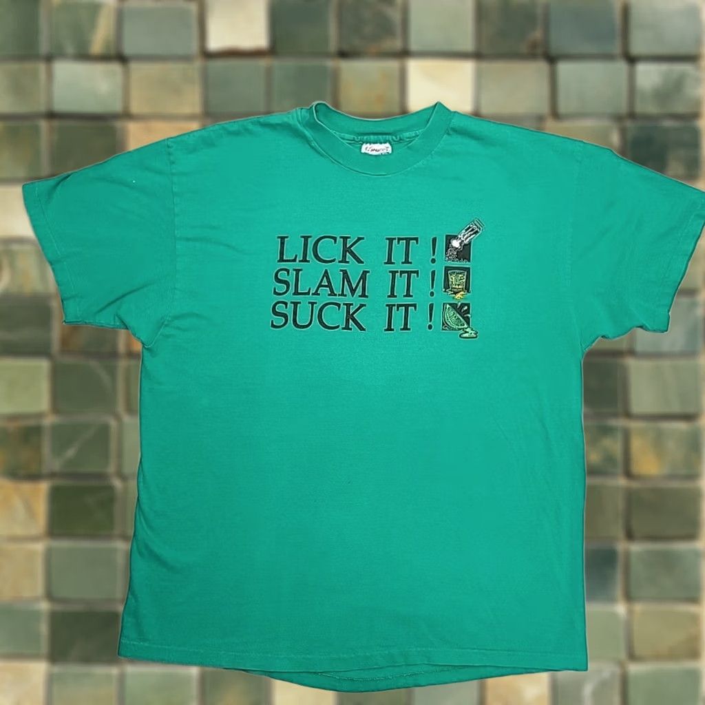 Vintage VTG Victor MT Shirt Men XL Cantina La Cocina Bitteroot Made in USA Single Stitch Shirt Mens XL Green Graphic Print 90s Outdoor Retro Size US XL / EU 56 / 4 - 1 Thumbnail