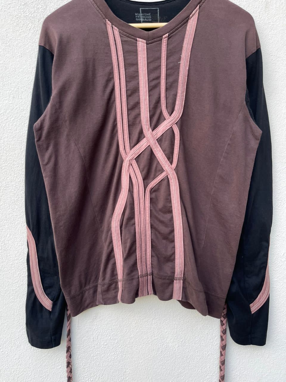 Japanese Brand Marithe Francois Girbaud Design Longsleeve Tee Size M / US 6-8 / IT 42-44 - 8 Thumbnail