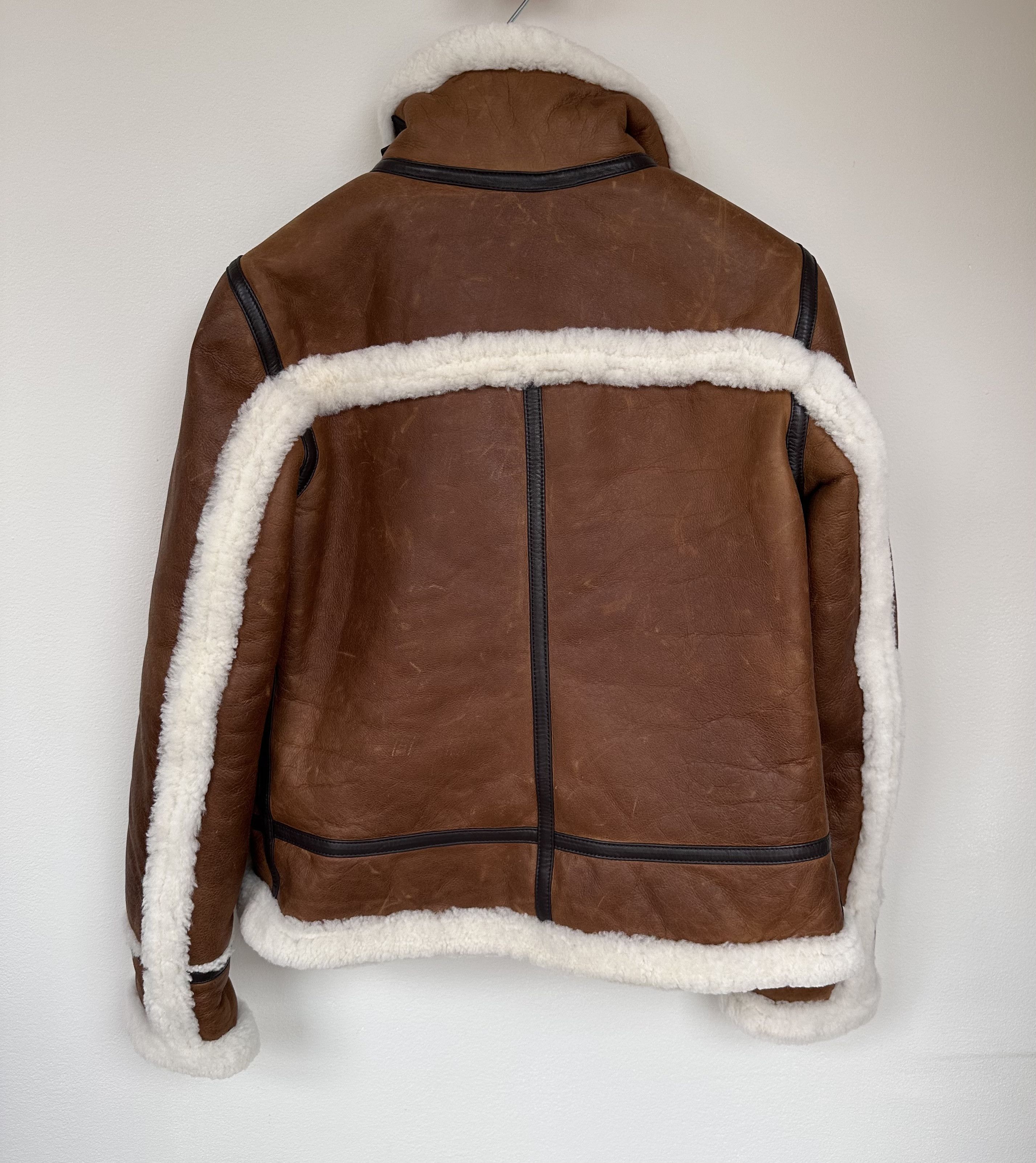 Proenza Schouler Proenza Schouler - Shearling Leather Jacket XS-New with Tags Size XS / US 0-2 / IT 36-38 - 7 Thumbnail