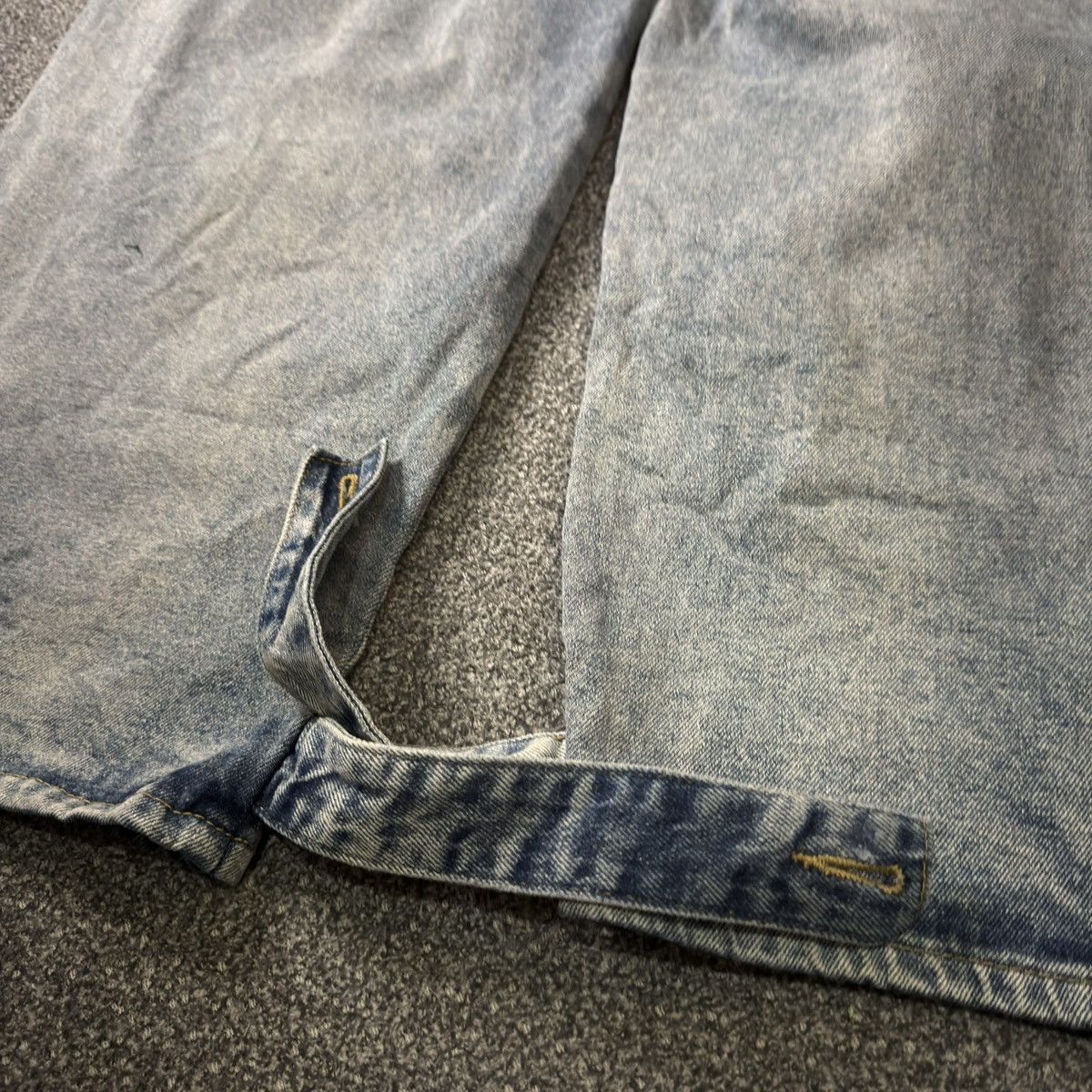 If Six Was Nine 🔥🇯🇵 Japanese Crazy Baggy Unsed.Lab Multi Pocket LGB Jeans Size US 32 / EU 48 - 11 Thumbnail