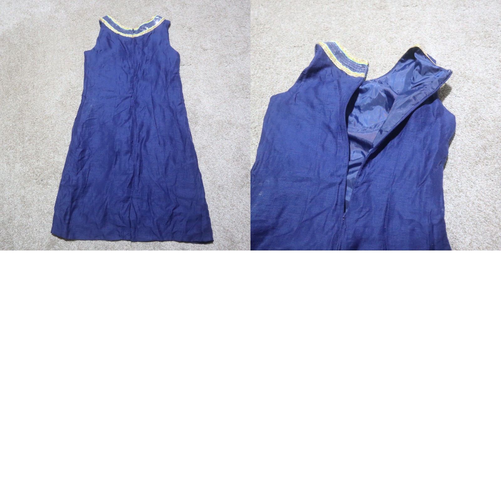 Merona Merona Blue Dress Sleeveless Zip Back Adult Women's Size 2 Size XS / US 0-2 / IT 36-38 - 8 Thumbnail