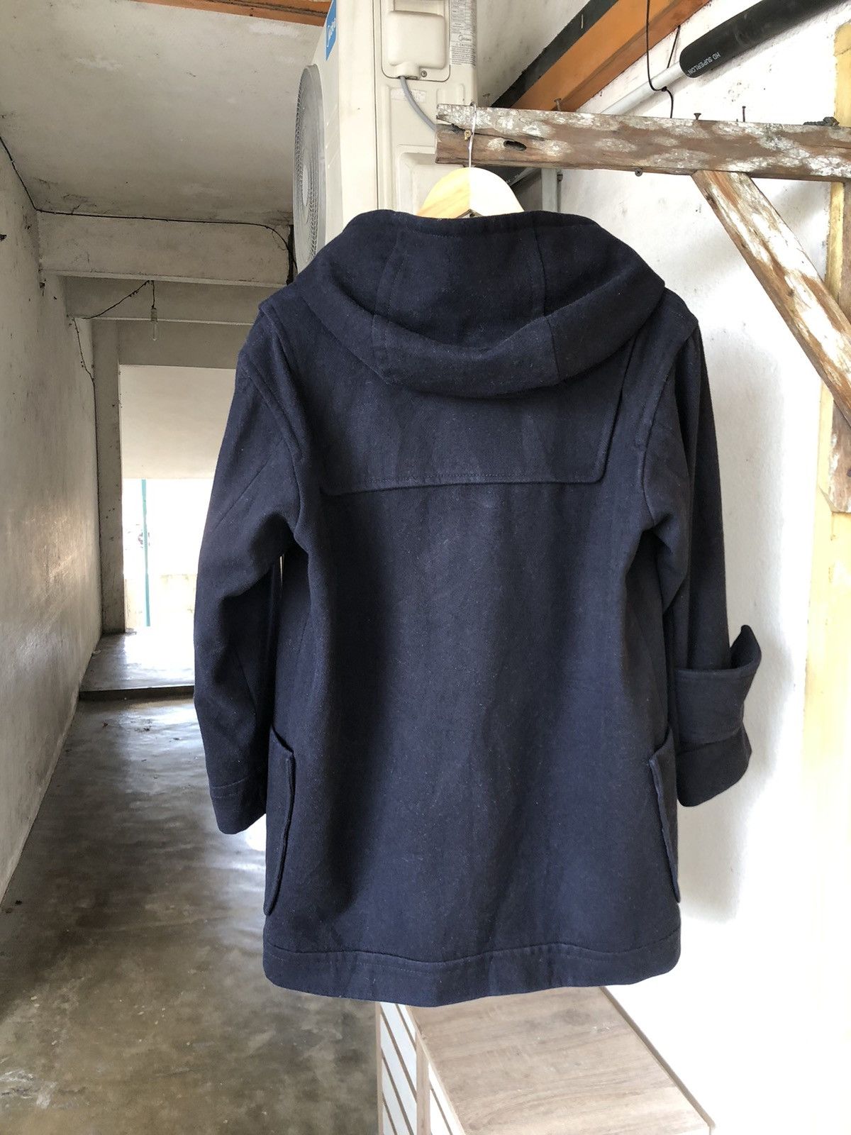 Issey Miyake Ne-net by Issey Miyake Wool Duffle Coat Hoodie Size US M / EU 48-50 / 2 - 12 Thumbnail