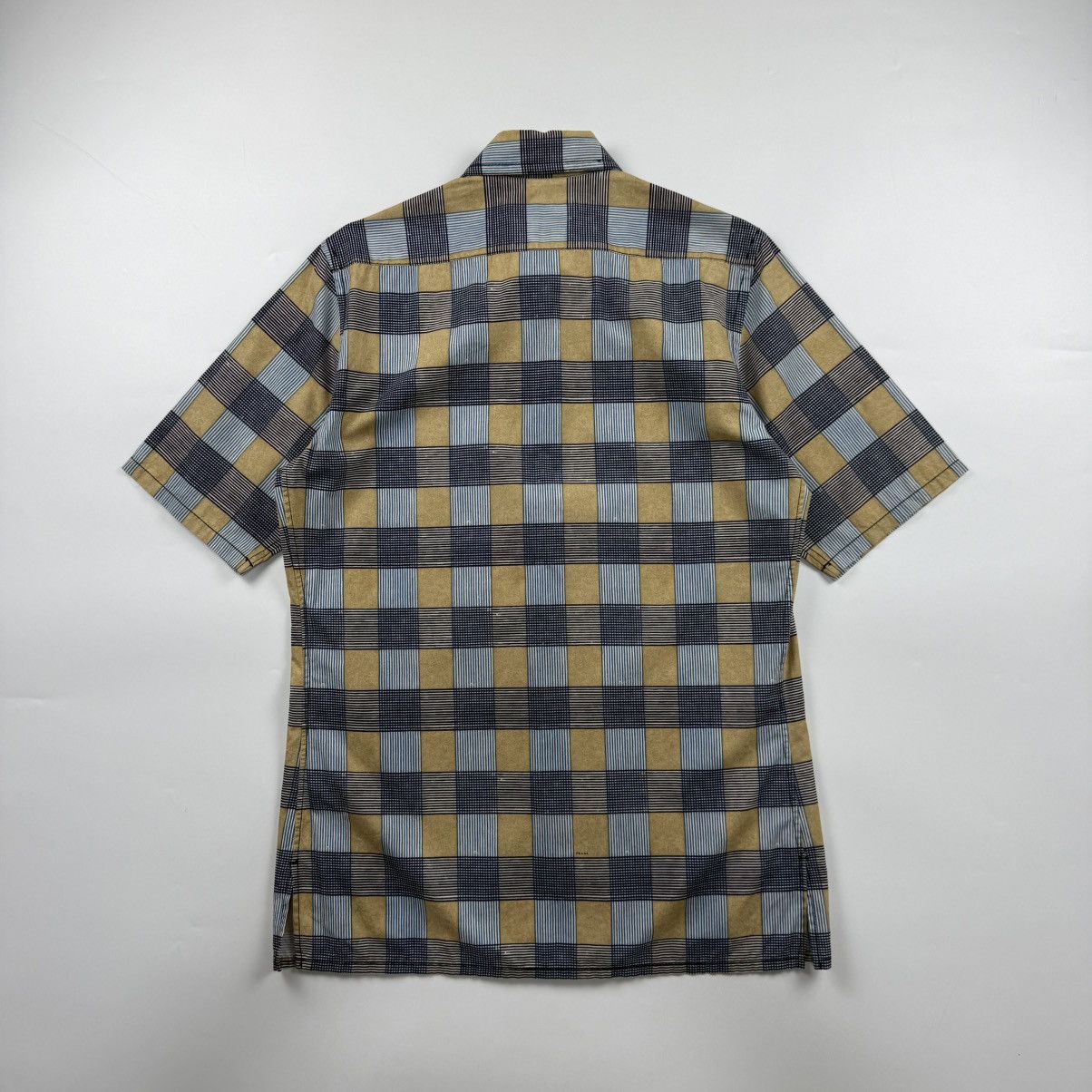 Prada Prada S/S’08 Madras Check Pattern Shirt Size US M / EU 48-50 / 2 - 3 Thumbnail