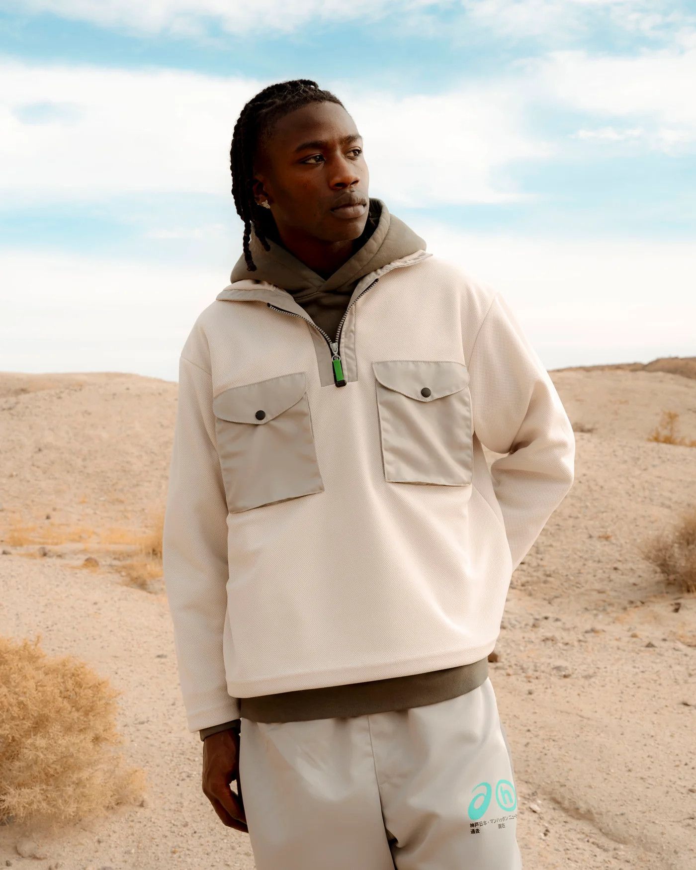 Asics × HIDDEN Explorer Quarter Zip Pullover Size L Size US L / EU 52-54 / 3 - 2 Thumbnail
