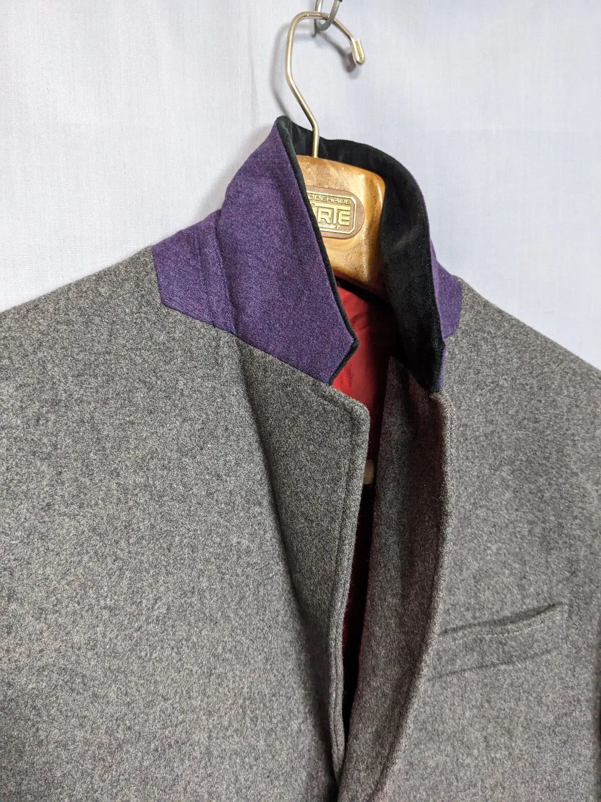 Designer HOLLAND ESQUIRE SQUIRE COAT / GREY JACKET - Men's Size M Size US M / EU 48-50 / 2 - 9 Thumbnail