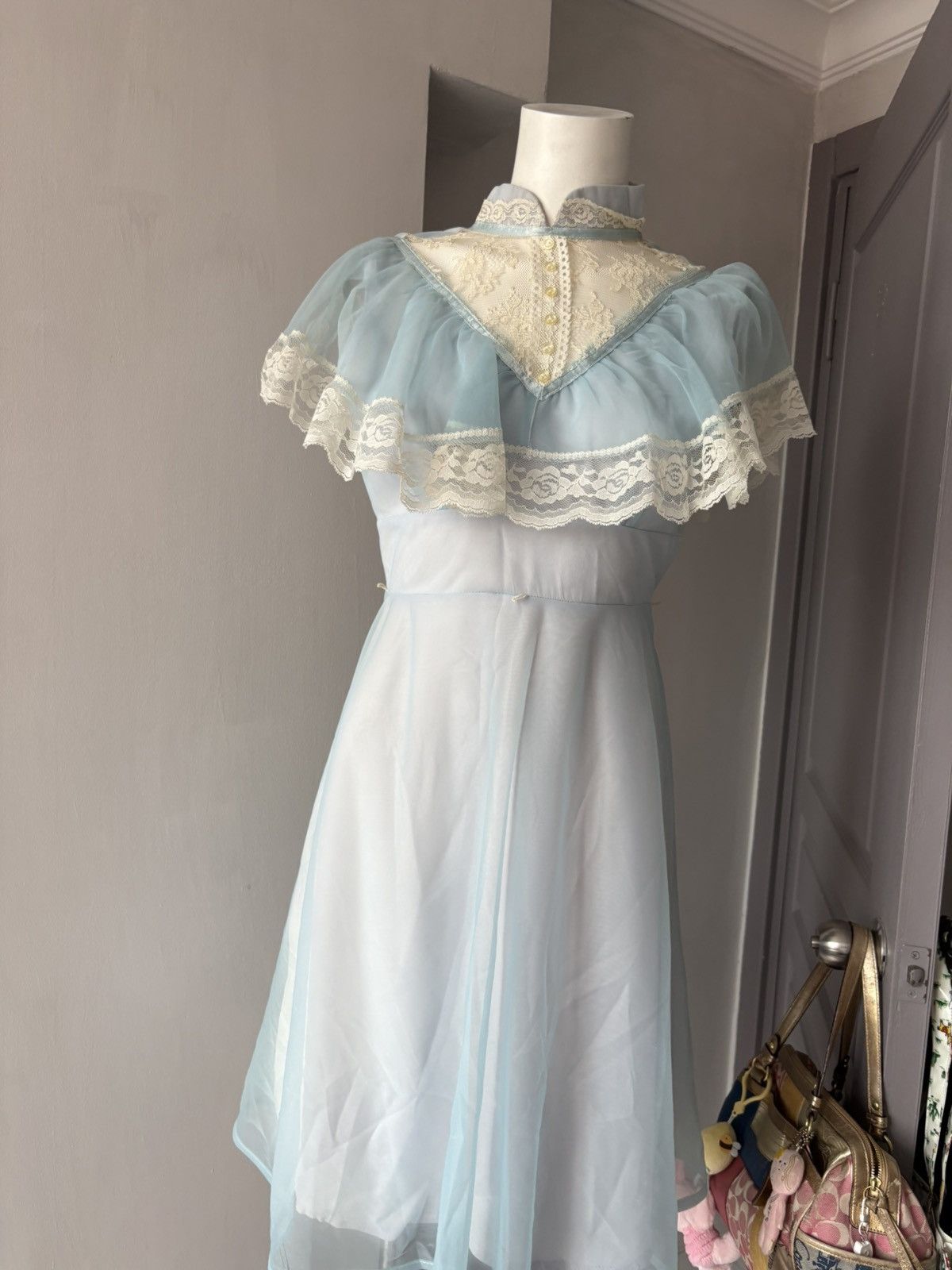 Vintage Antique dress Size XS / US 0-2 / IT 36-38 - 12 Thumbnail