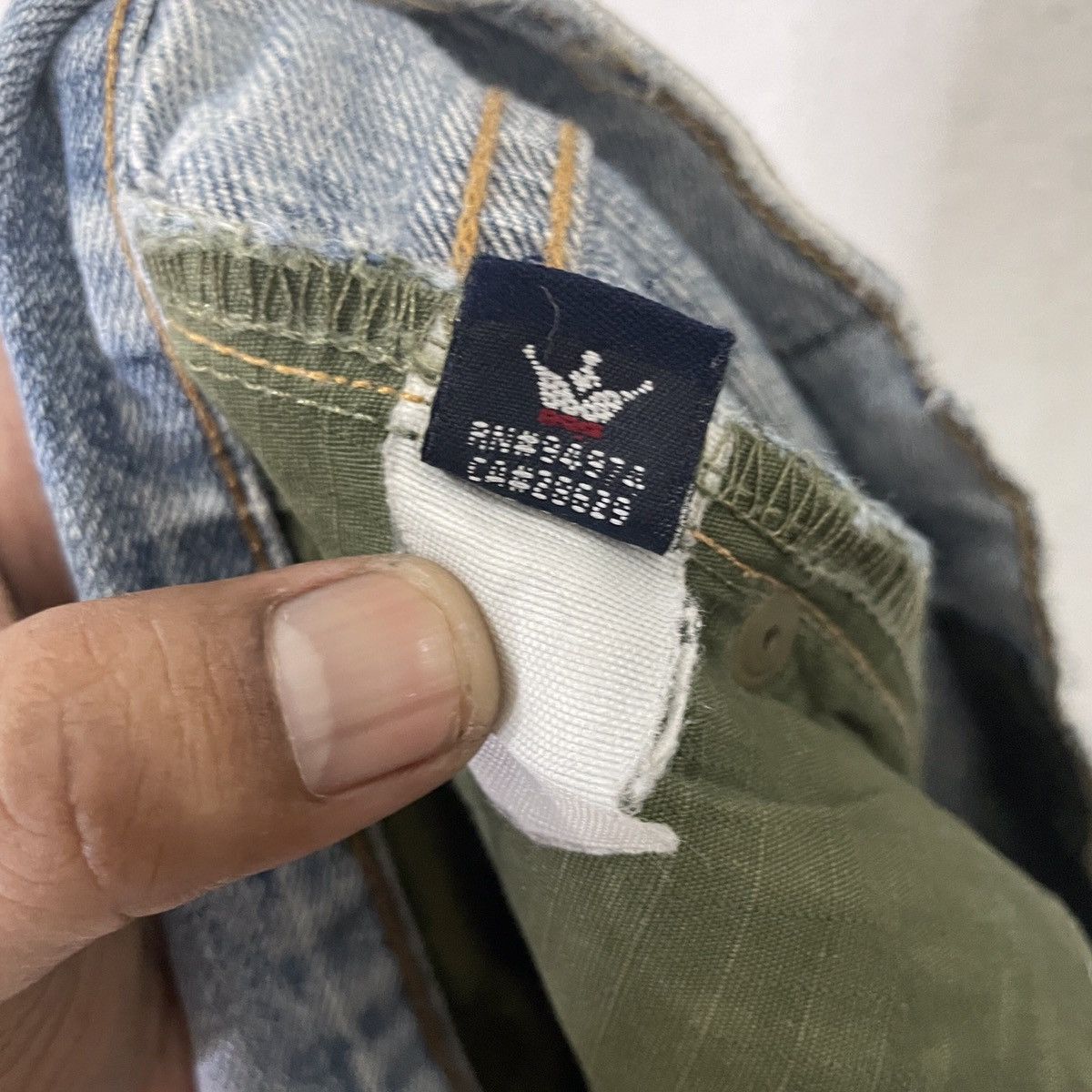 Stussy Vintage Stussy.dm Distressed Denim Size US 30 / EU 46 - 8 Thumbnail