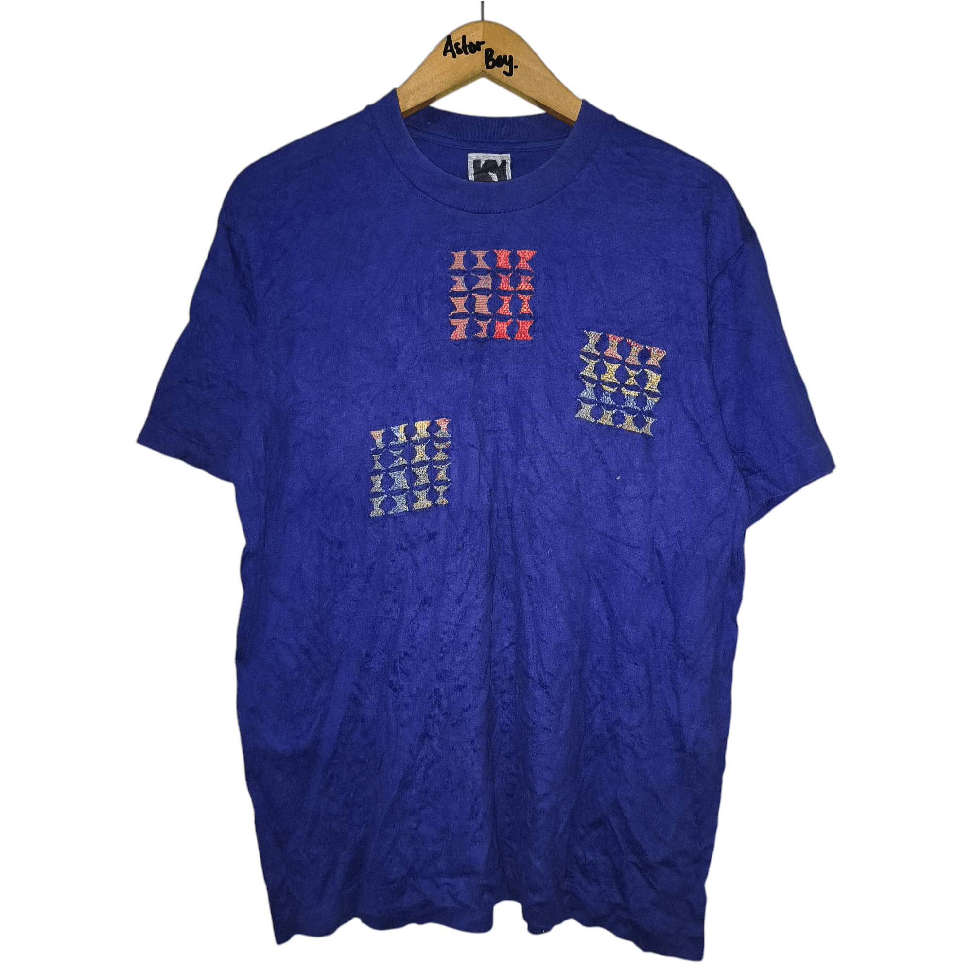 Japanese Brand × Kansai Yamamoto × Vintage Vintage 1990s Kansai Man Tees Size US M / EU 48-50 / 2 - 1 Thumbnail