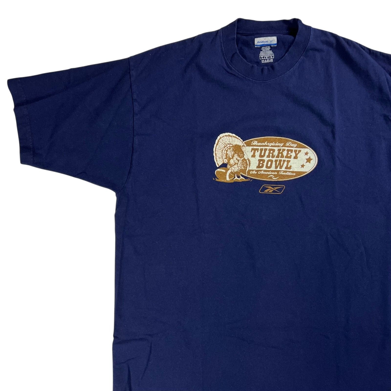 NFL × Reebok × Vintage Vintage Y2K NFL Thanksgiving Day Turkey Bowl tee (L) Size US L / EU 52-54 / 3 - 3 Thumbnail