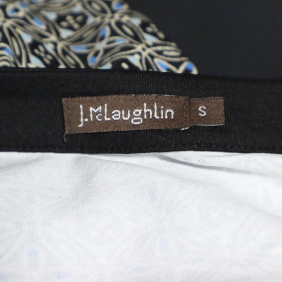 J.McLaughlin J. McLaughlin Shirt Catalina Cloth Tunic Long Sleeve Women's S Multi-Colored All Over Print Crew Neck Shirt Womens S Size S / US 4 / IT 40 - 5 Thumbnail