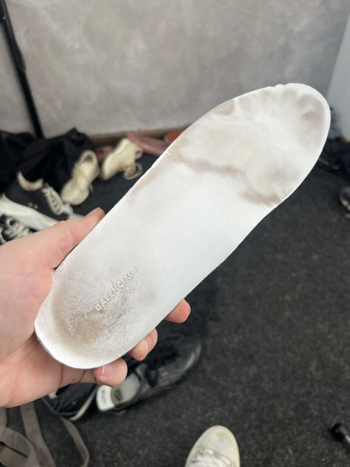 Balenciaga Balenciaga Arena Leather Low Sneaker White Size 7 Size US 7 / EU 40 - 16 Thumbnail