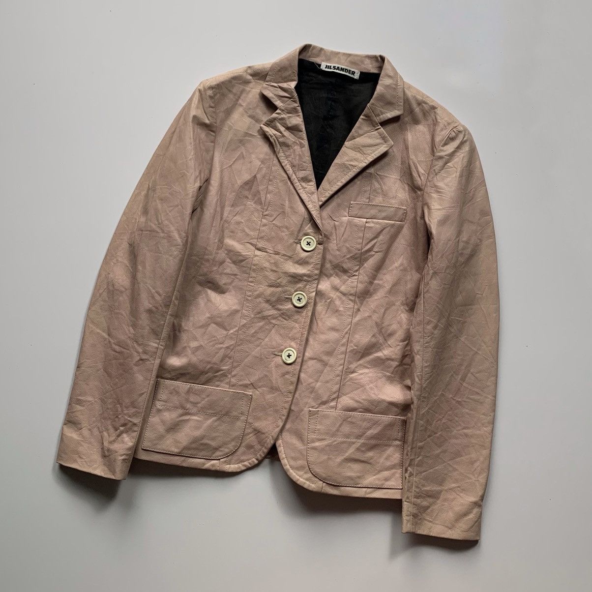 Jil Sander Leather Blazer