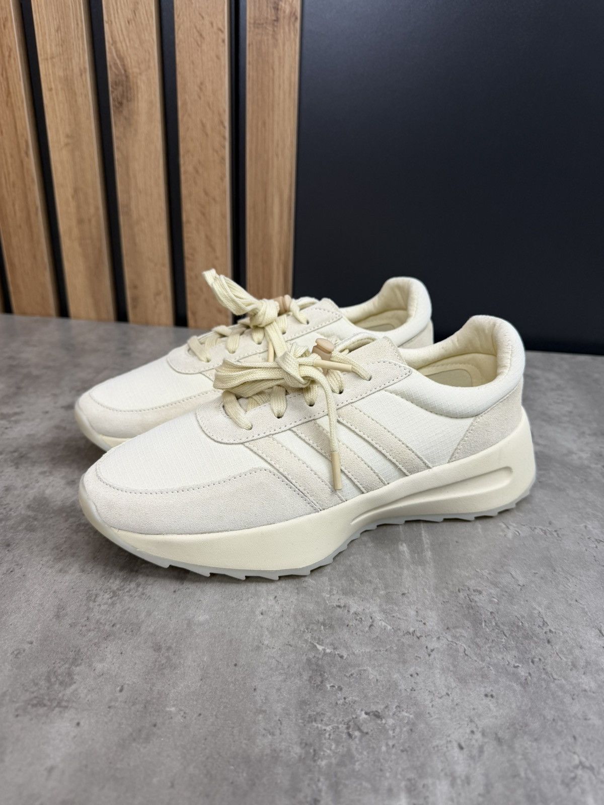 Adidas × Fear of God Adidas x Fear of God Athletics Los Angeles Pale Yellow Size US 7.5 / EU 40-41 - 1 Thumbnail