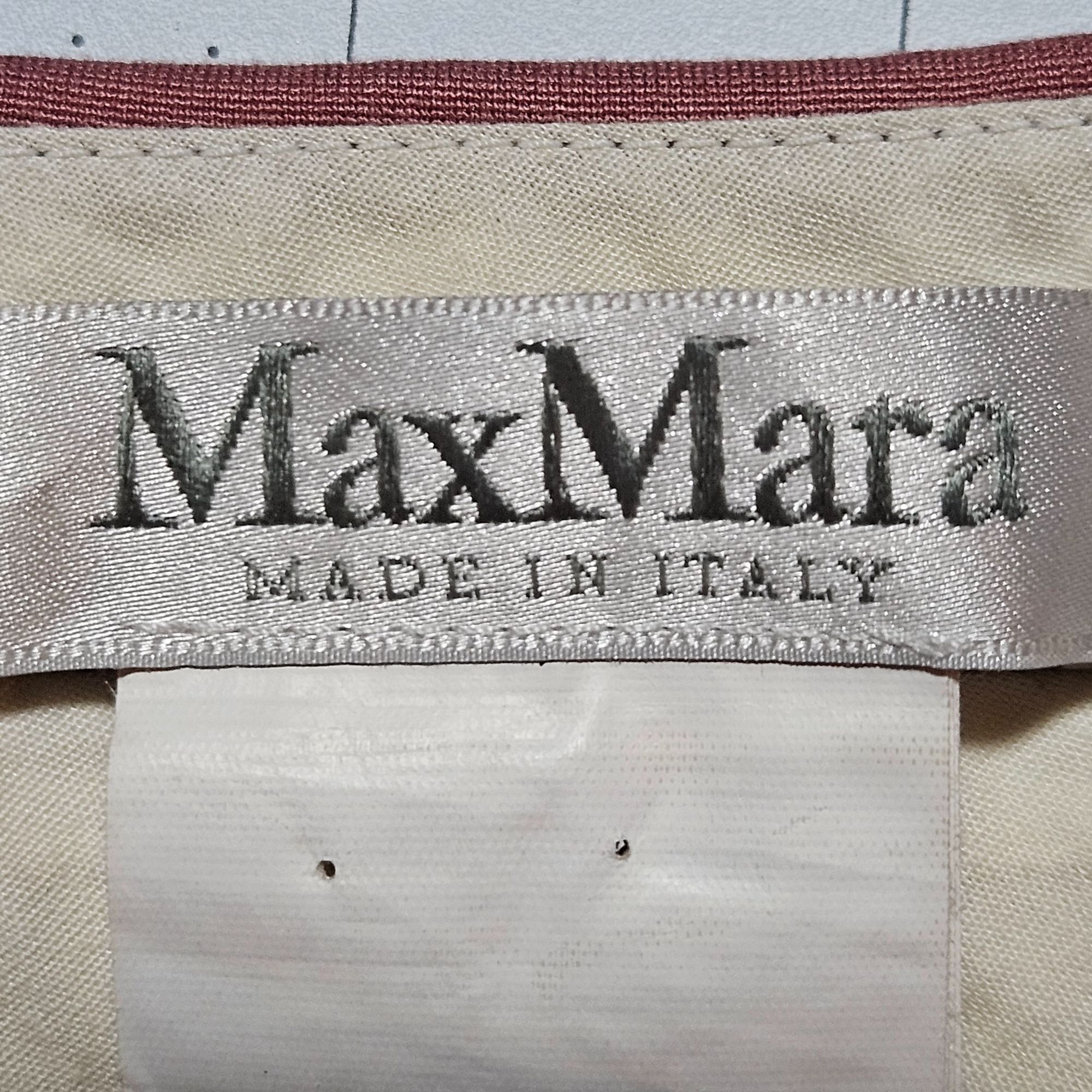 Max Mara Max Mara Women's Slim Fit Mauve Trousers Quiet Luxury Busine Size 30" / US 8 / IT 44 - 11 Thumbnail