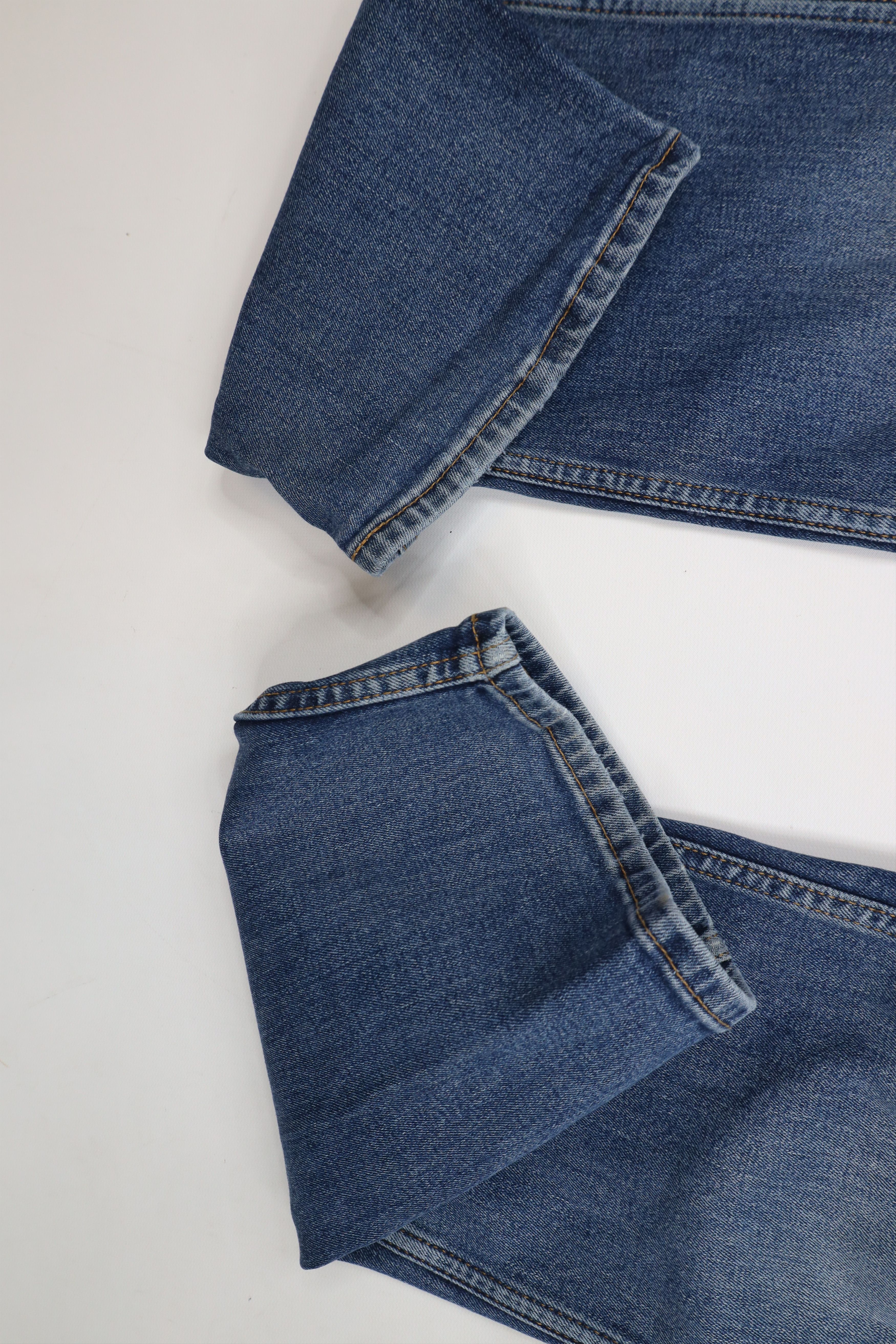 Levi's × Vintage Vintage Y2K Levis Workwear Fit Stretch Denim Jeans Blue Size US 30 / EU 46 - 7 Thumbnail