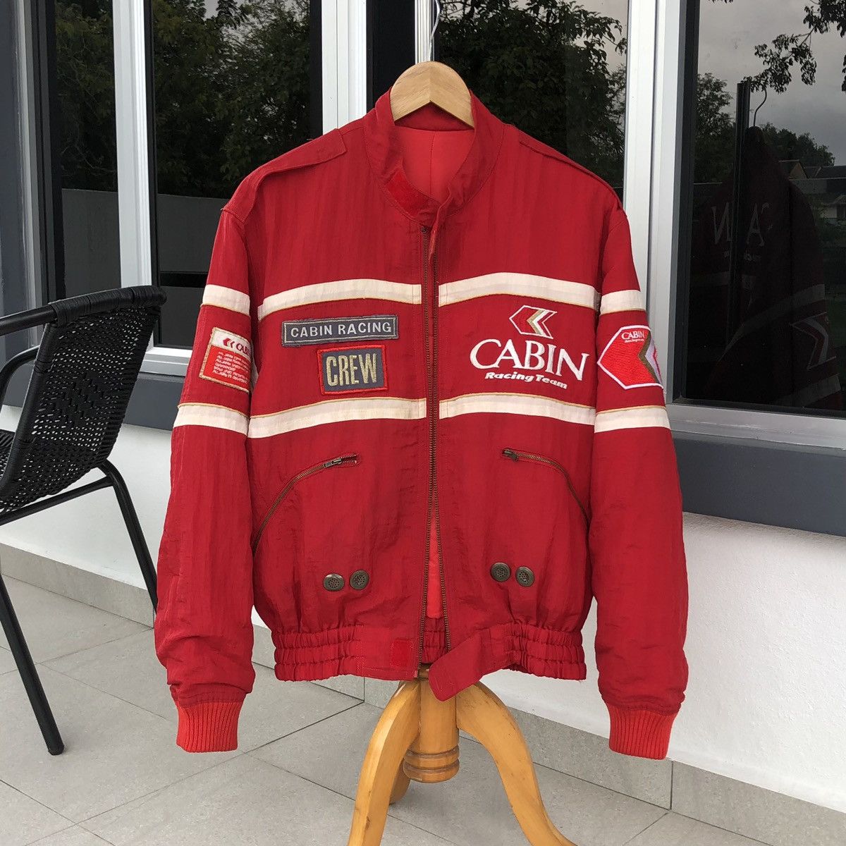 Sports Specialties Vintage Cabin Racing Patches Embroidery Logo Bomber Jacket Size US M / EU 48-50 / 2 - 12 Thumbnail