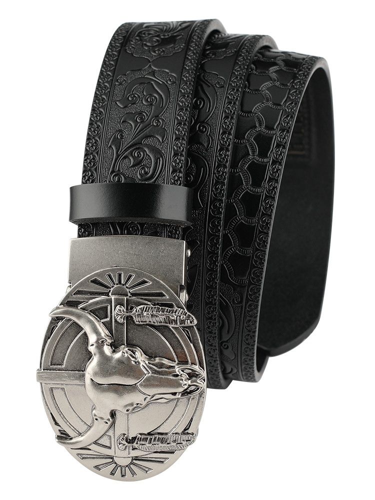 Designer Vintage Vintage Belt Riveted Belts Menswear Accessories Size ONE SIZE - 1 Thumbnail