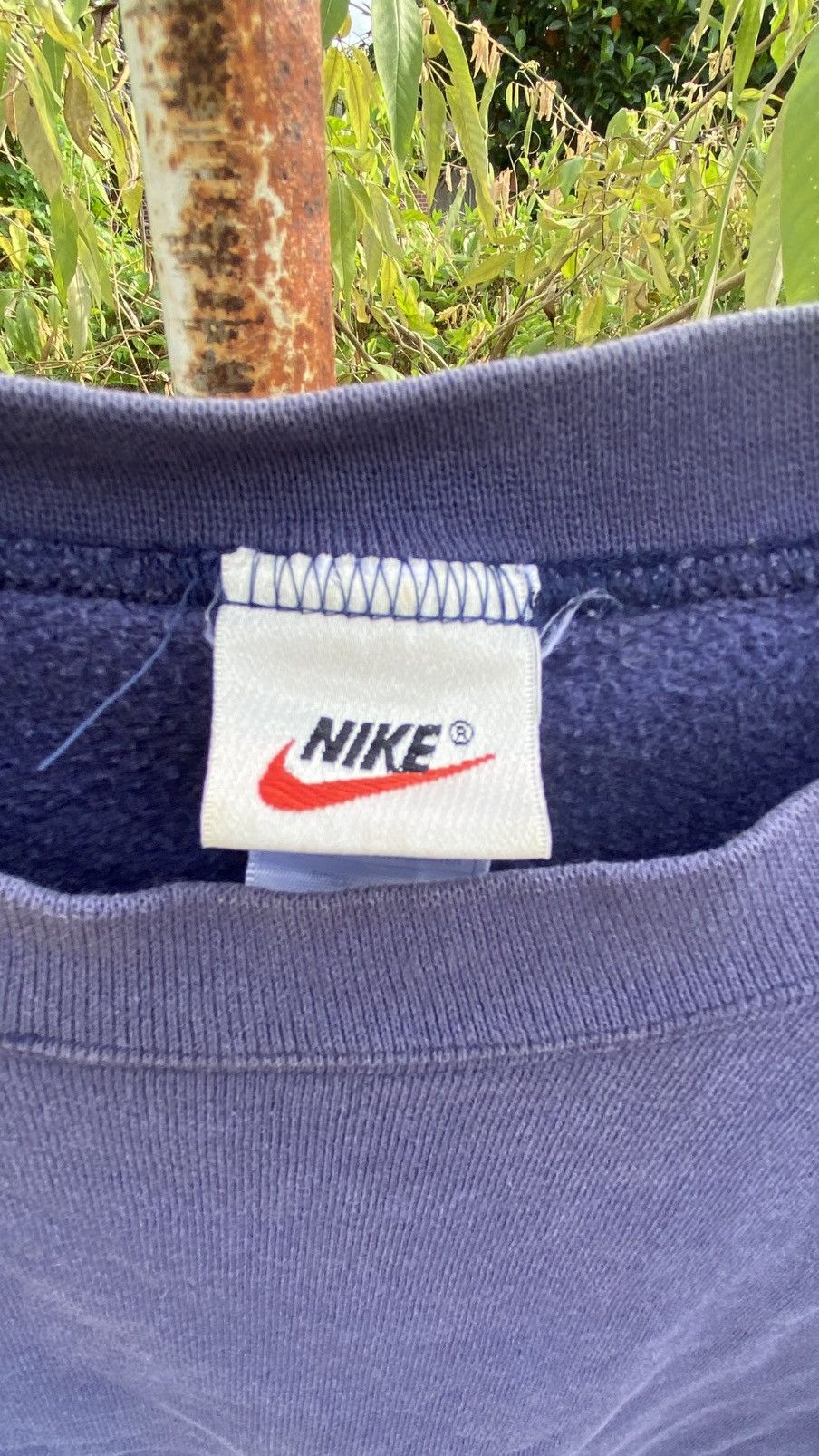 Nike Vintage Nike crewneck sweatshirt mini swoosh logo Size US L / EU 52-54 / 3 - 4 Thumbnail