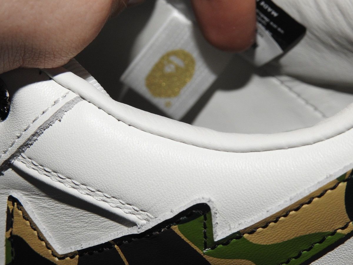 Bape BAPE STA Low White / Green ABC Camo (2024) Size US 10 / EU 43 - 13 Thumbnail