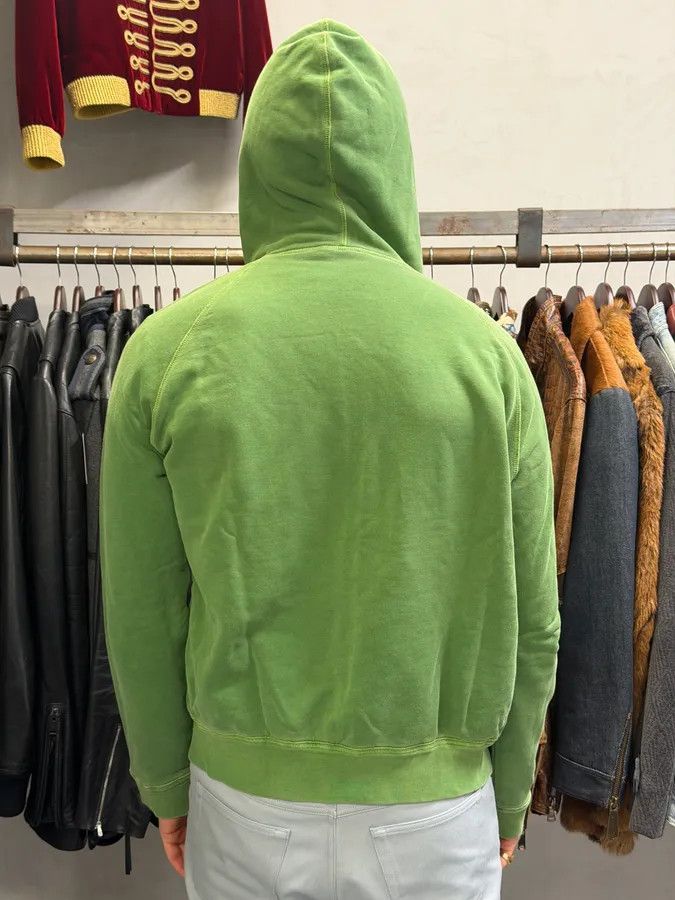 Dsquared2 FW2007 Dsquared2 Green Logo Zip-Up Hoodie Size US L / EU 52-54 / 3 - 3 Thumbnail