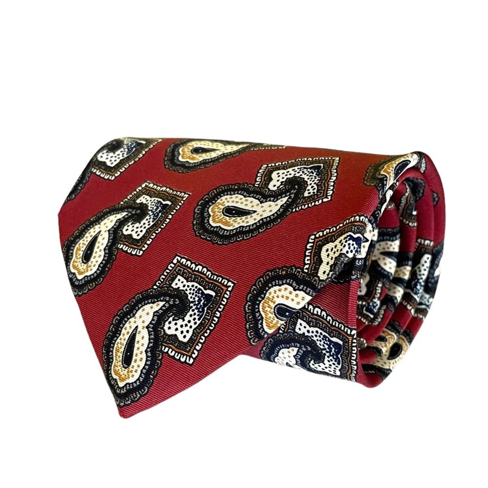 Robert Talbott × Vintage Vintage Robert Talbott for Woods Paisley Silk Tie Size ONE SIZE - 1 Thumbnail