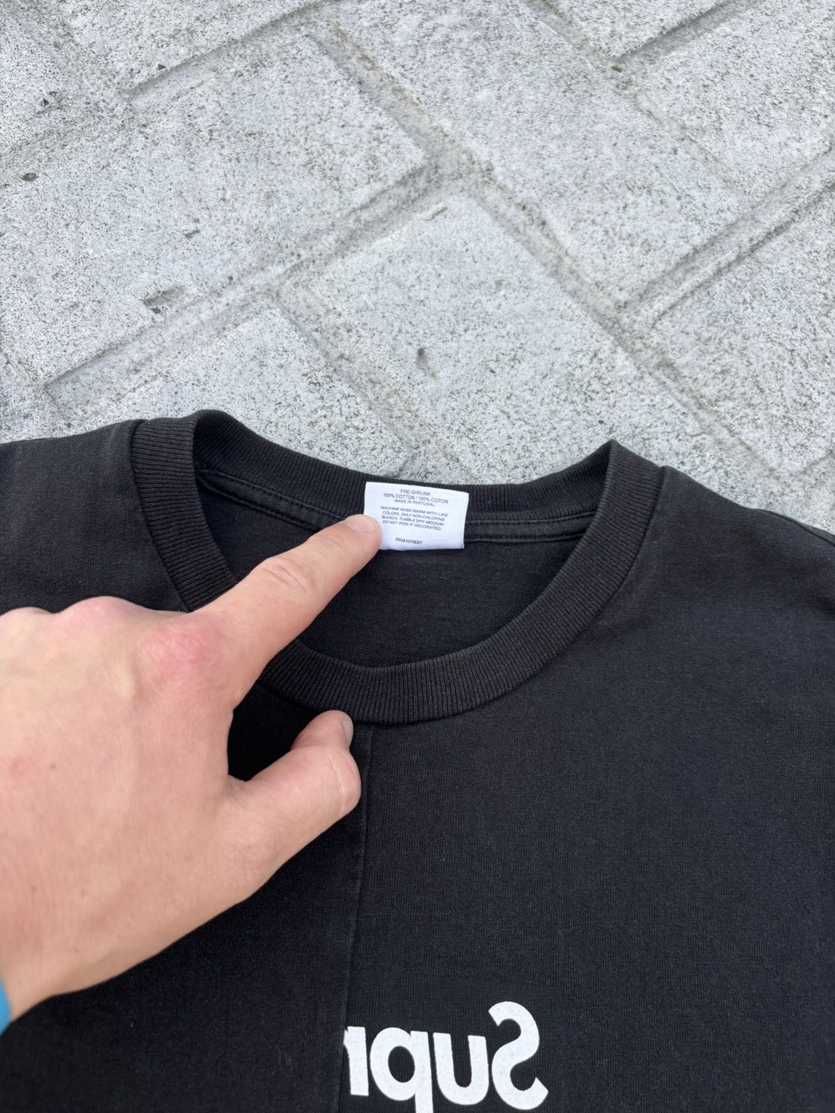 Supreme Supreme x cdg tee Size US M / EU 48-50 / 2 - 3 Thumbnail