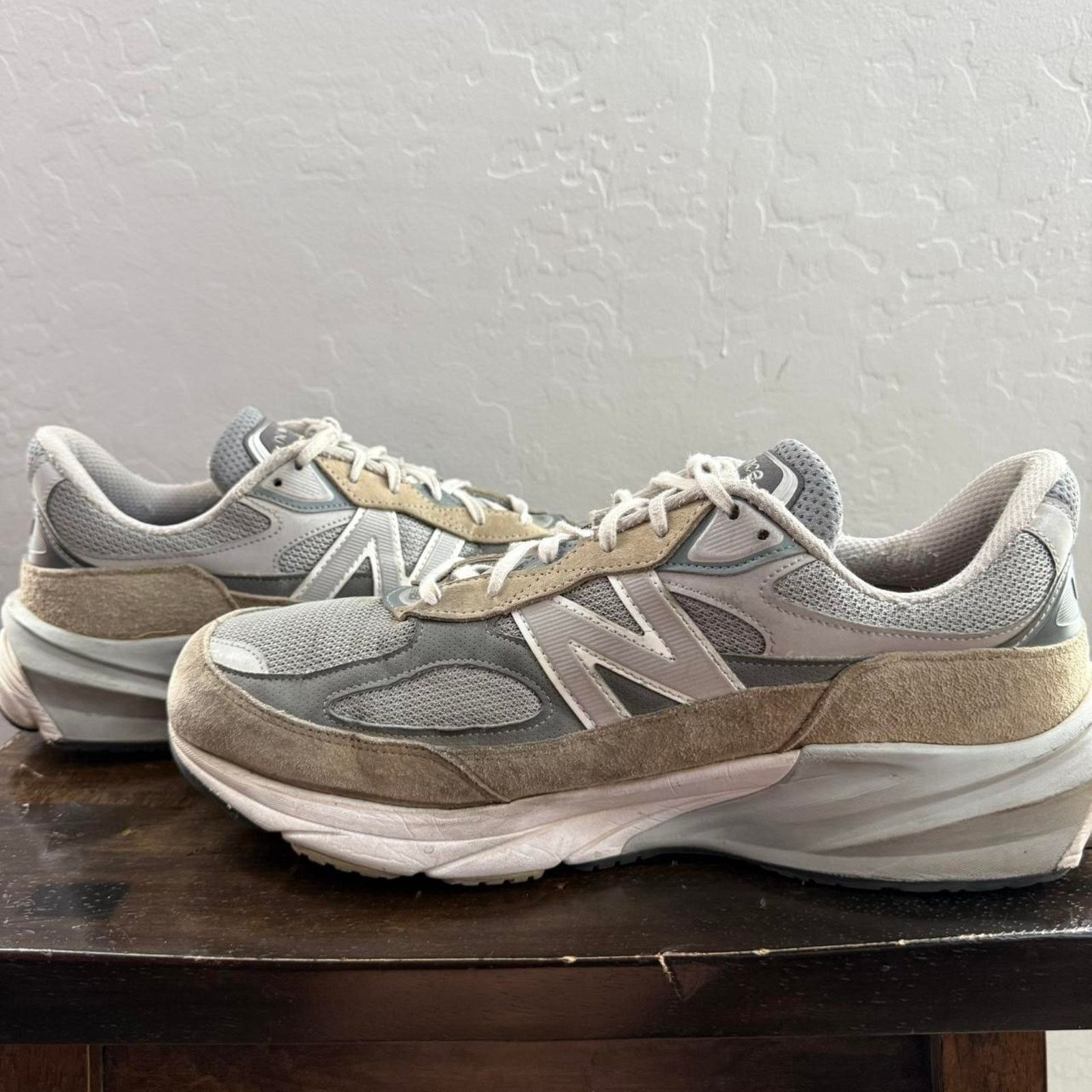 New Balance New Balance 990 Made in USA Grey Sneakers Size US 13 / EU 46 - 4 Thumbnail