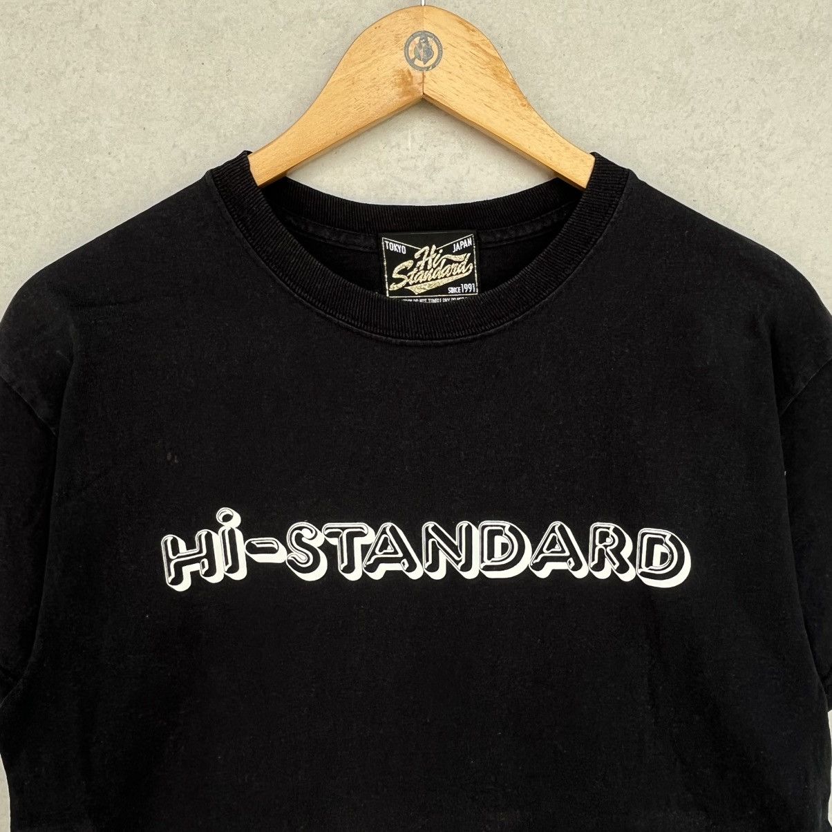 Vintage Y2K Hi-Standard Black T-Shirt Size M, Men's — image 4 of 6