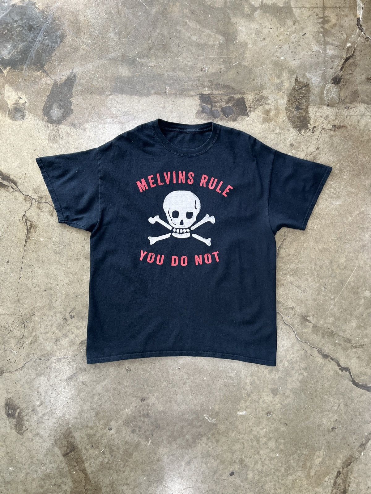 Band Tees Vintage Melvin's Rule You Do Not Skull Band Tee XL Size US XL / EU 56 / 4 - 2 Thumbnail