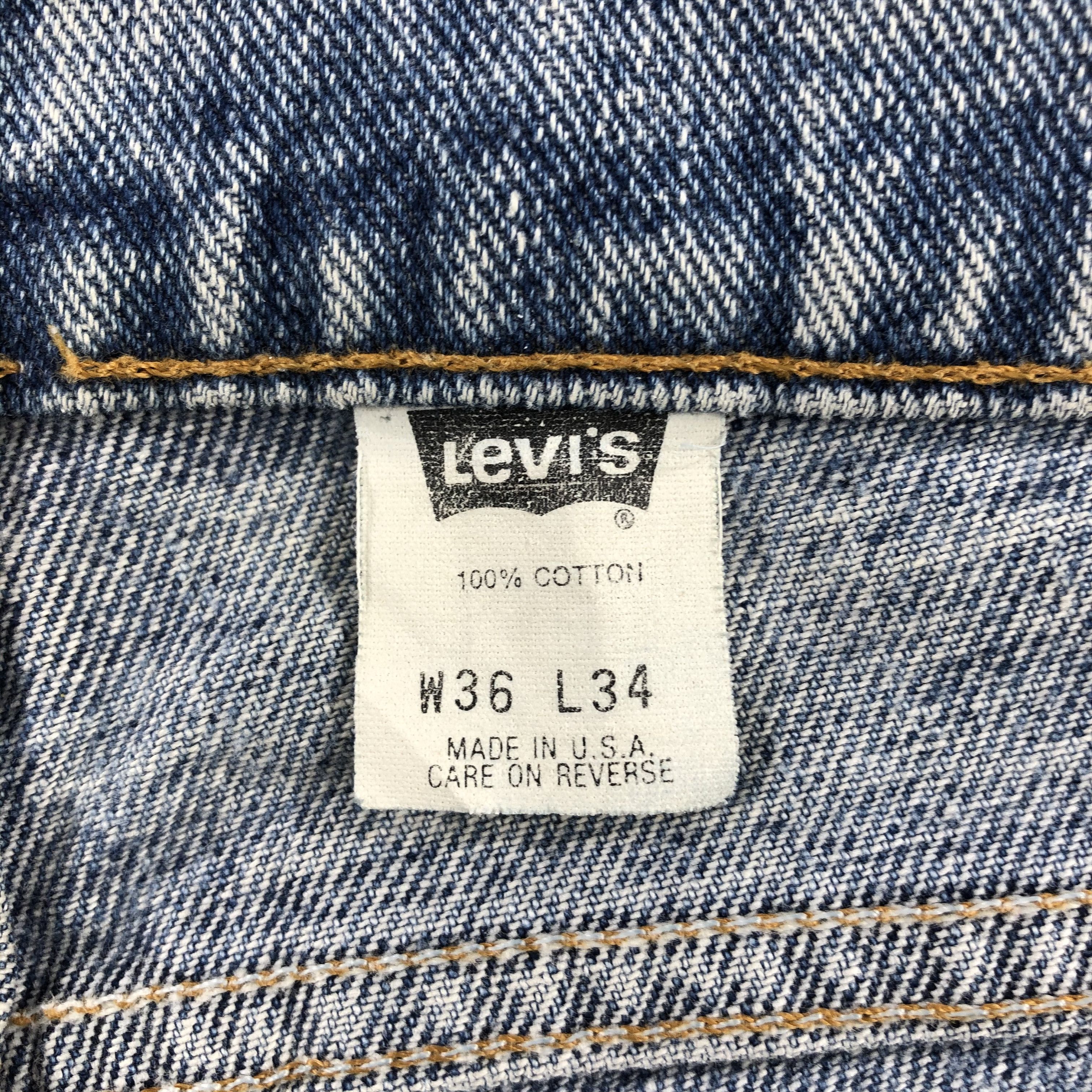 Levi's × Vintage 90s Vintage Light Wash Levis 560 Jeans-JM2499 Size US 36 / EU 52 - 12 Thumbnail