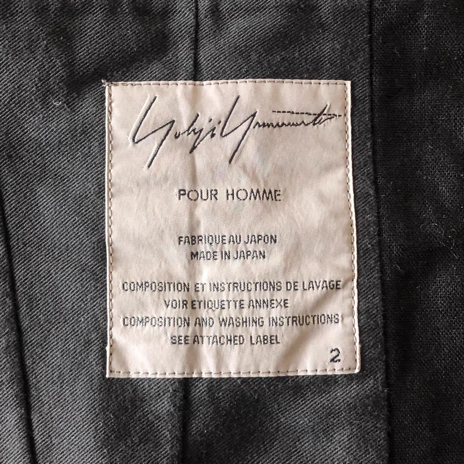 Yohji Yamamoto Yohji Yamamoto 10ss Takeshi Kitano Blazer K4 Size US M / EU 48-50 / 2 - 5 Thumbnail