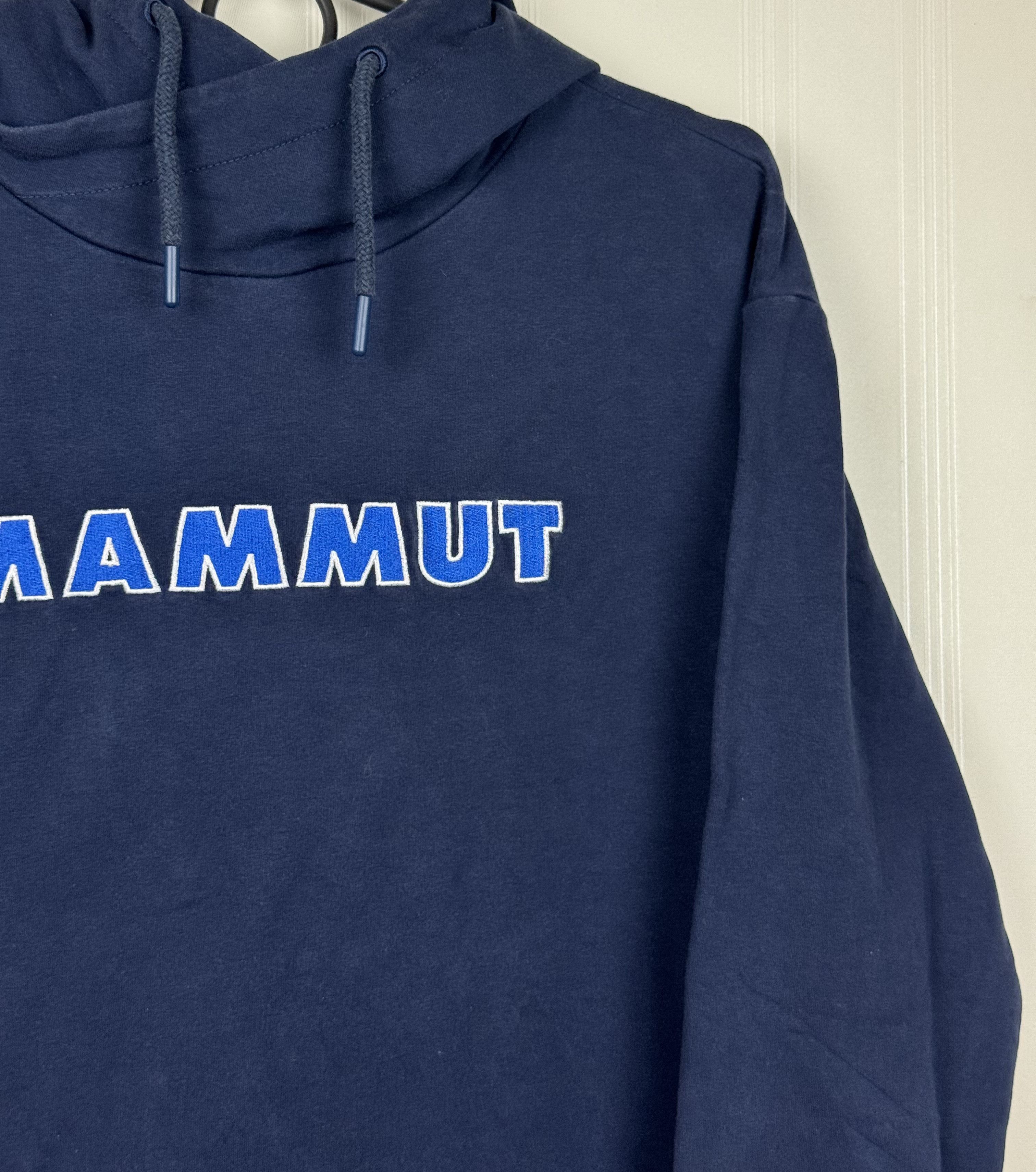 Mammut Mammut Blue Hoodie Size S Big Logo Size US S / EU 44-46 / 1 - 24 Thumbnail